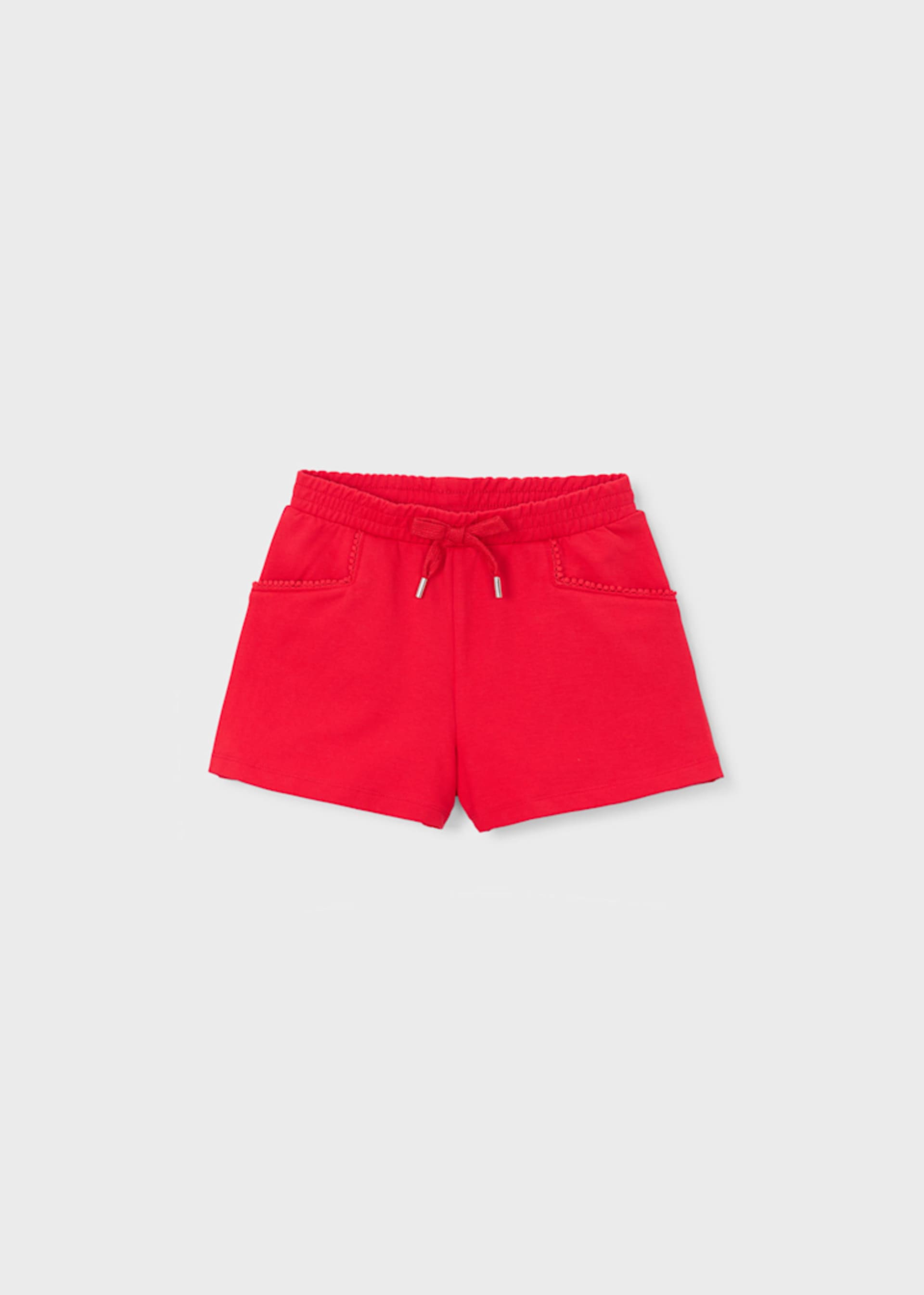 Pantalón corto de chándal básico niña