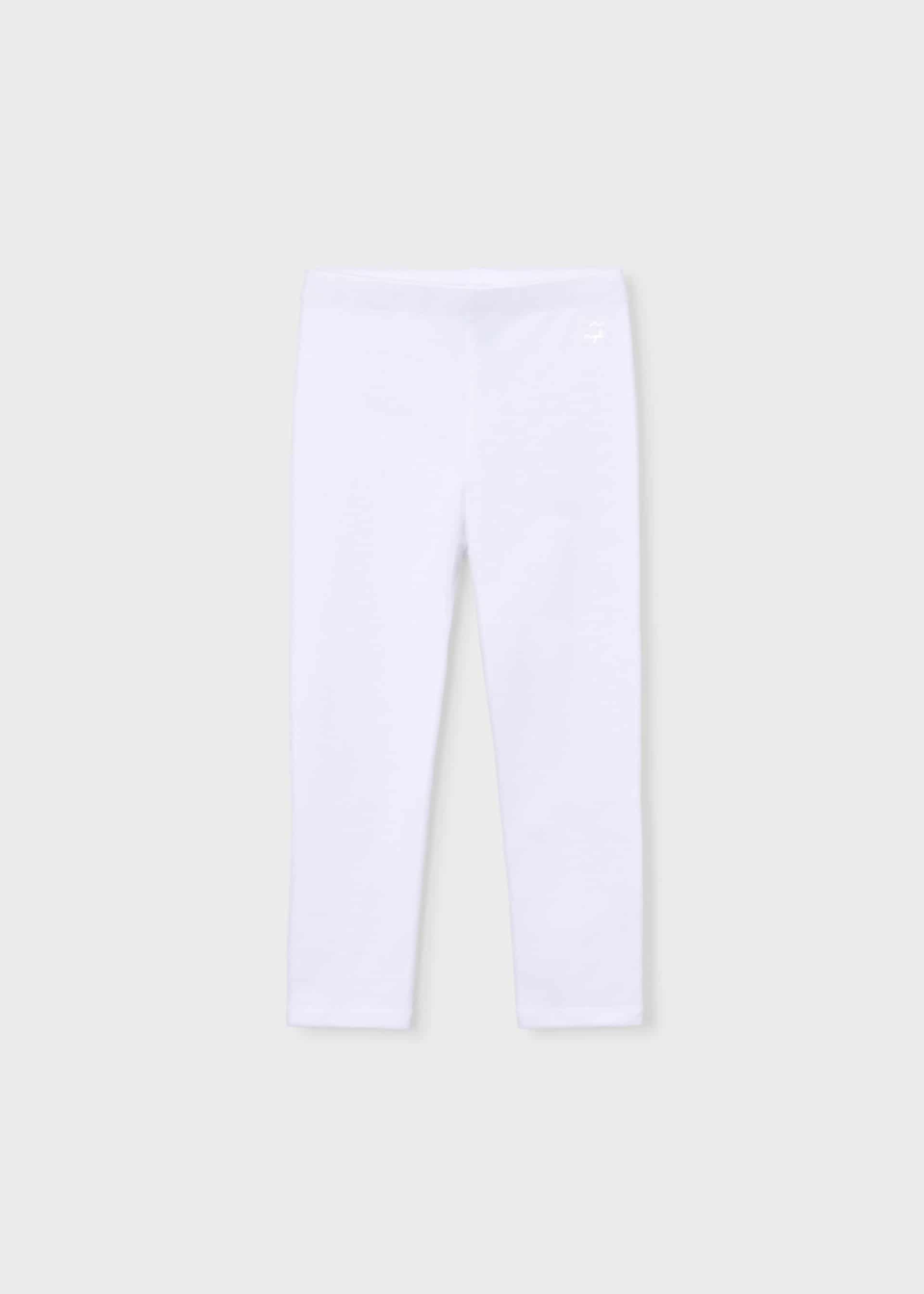 Lange Leggings basic Mädchen