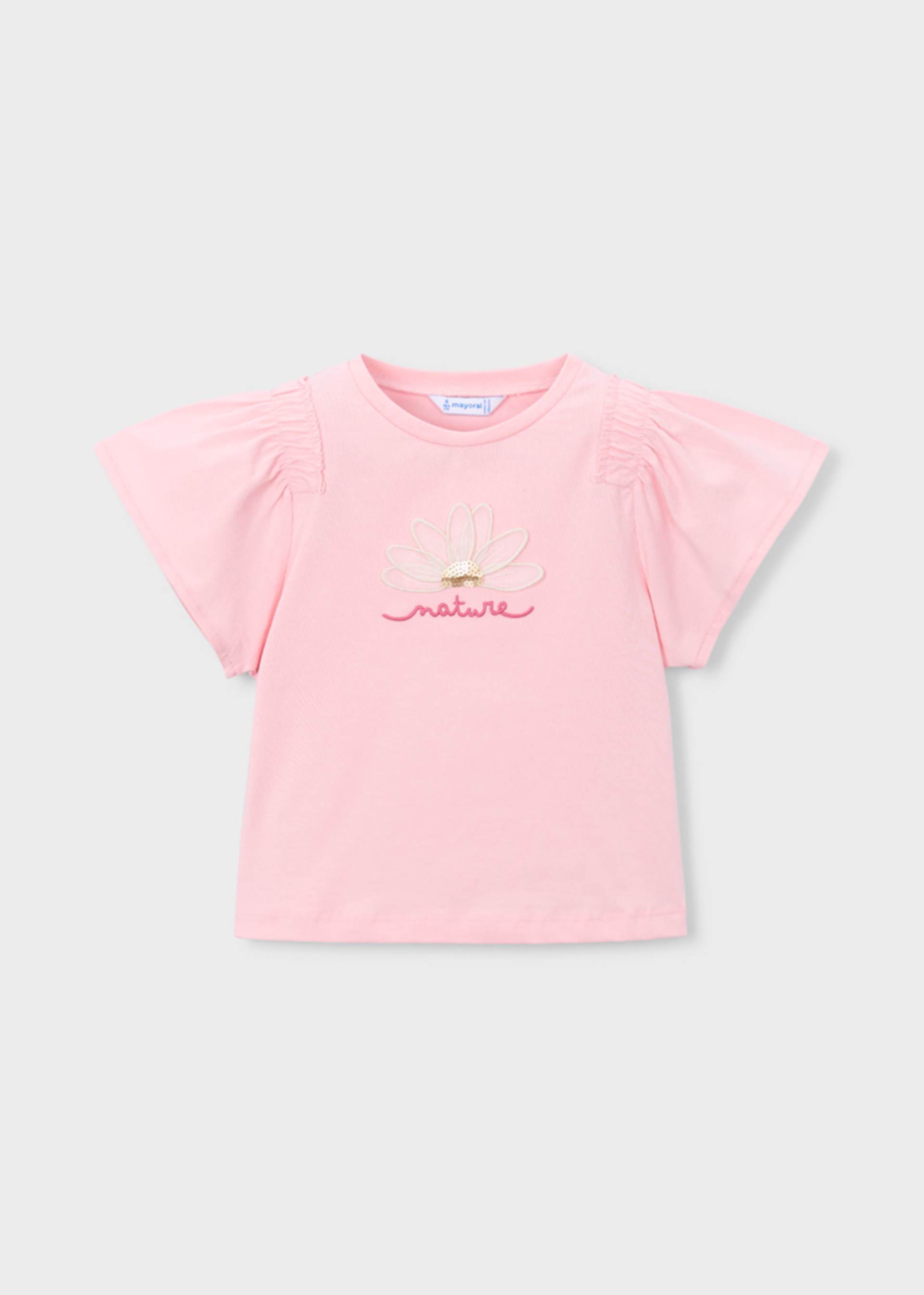 T-shirt applique fille