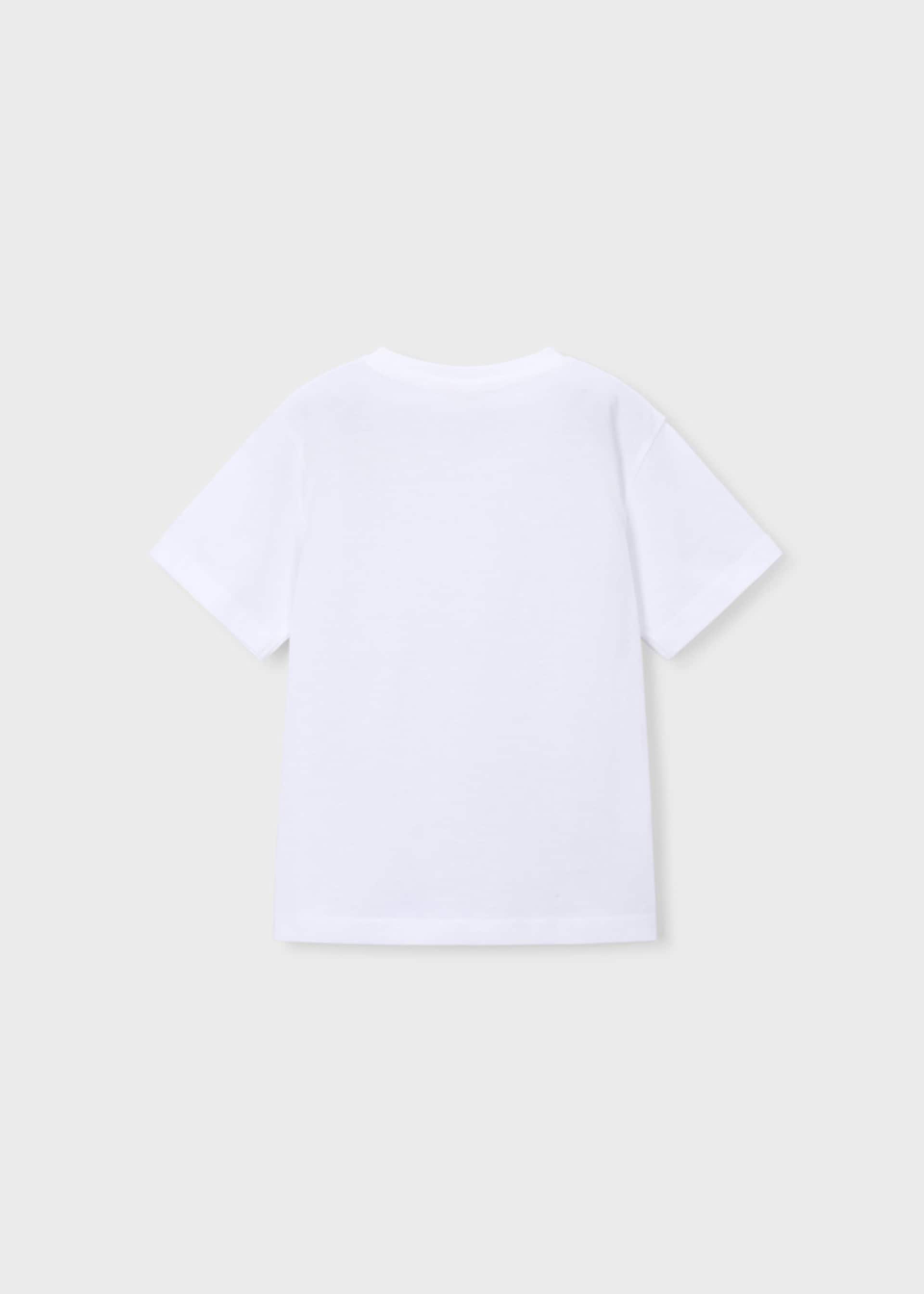 T-Shirt mit Motorroller-Relief Jungen