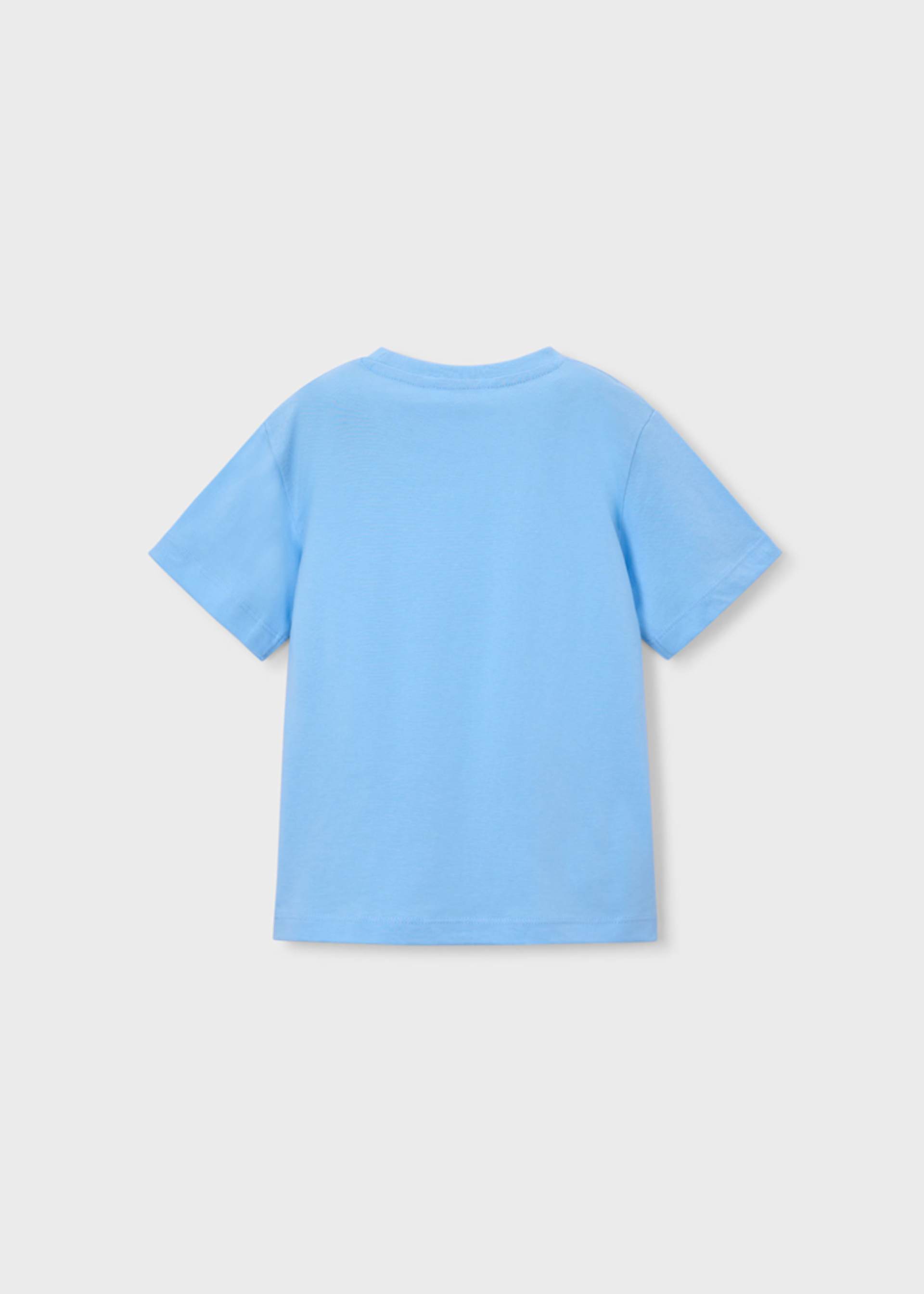 Camiseta con ventana fondo marino niño