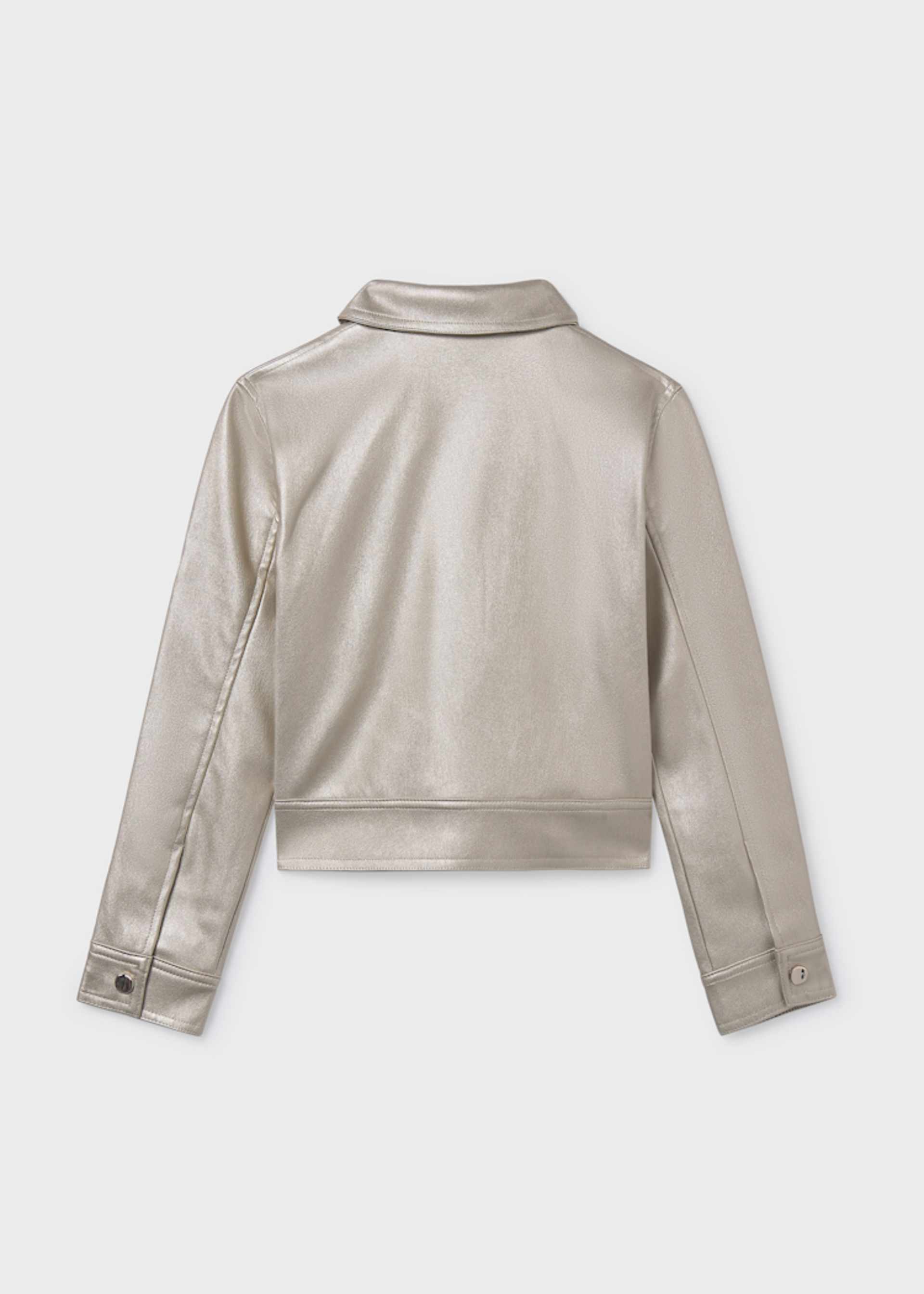 Kunstlederjacke Teenager Mädchen