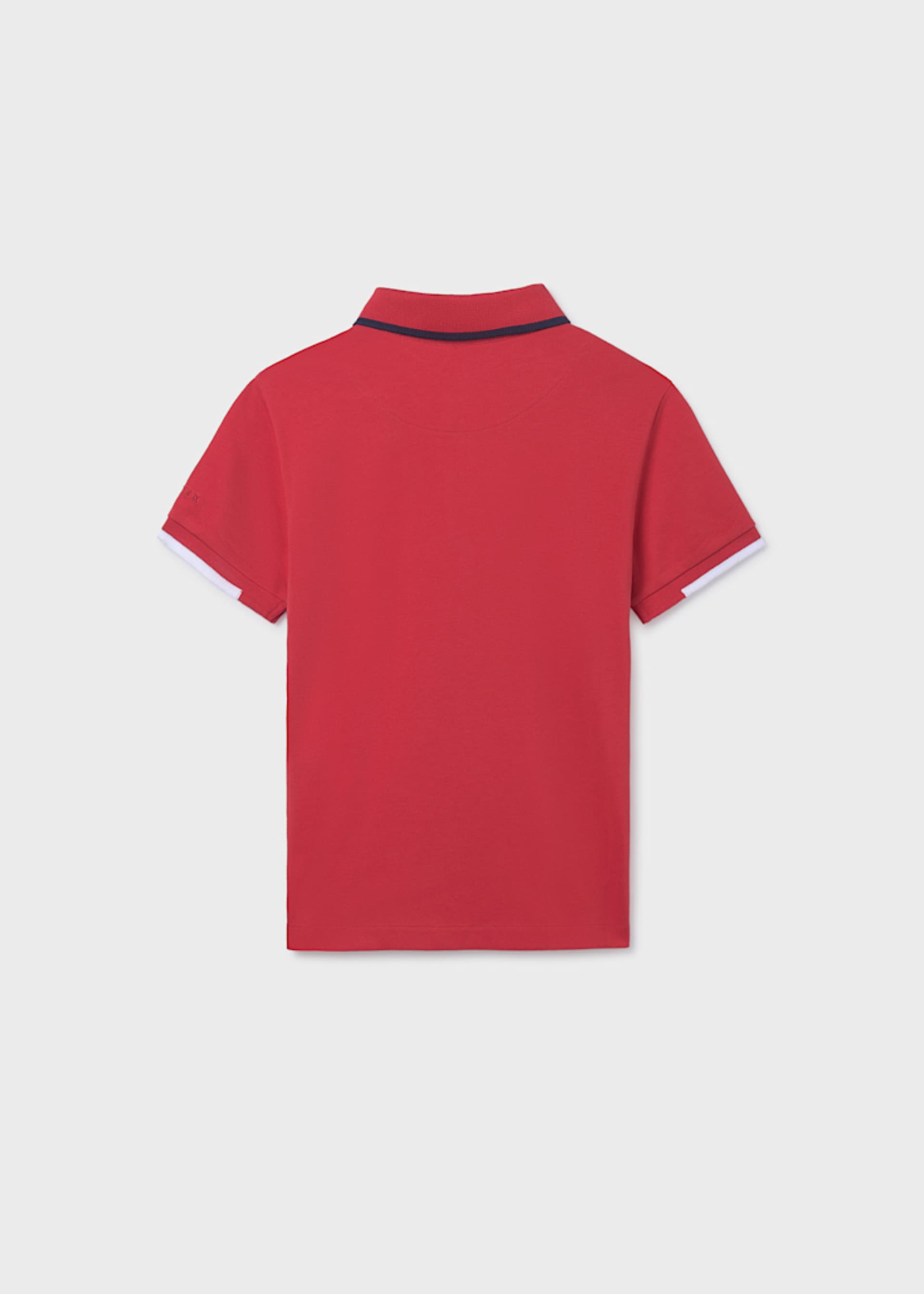 Contrast polo shirt for boys