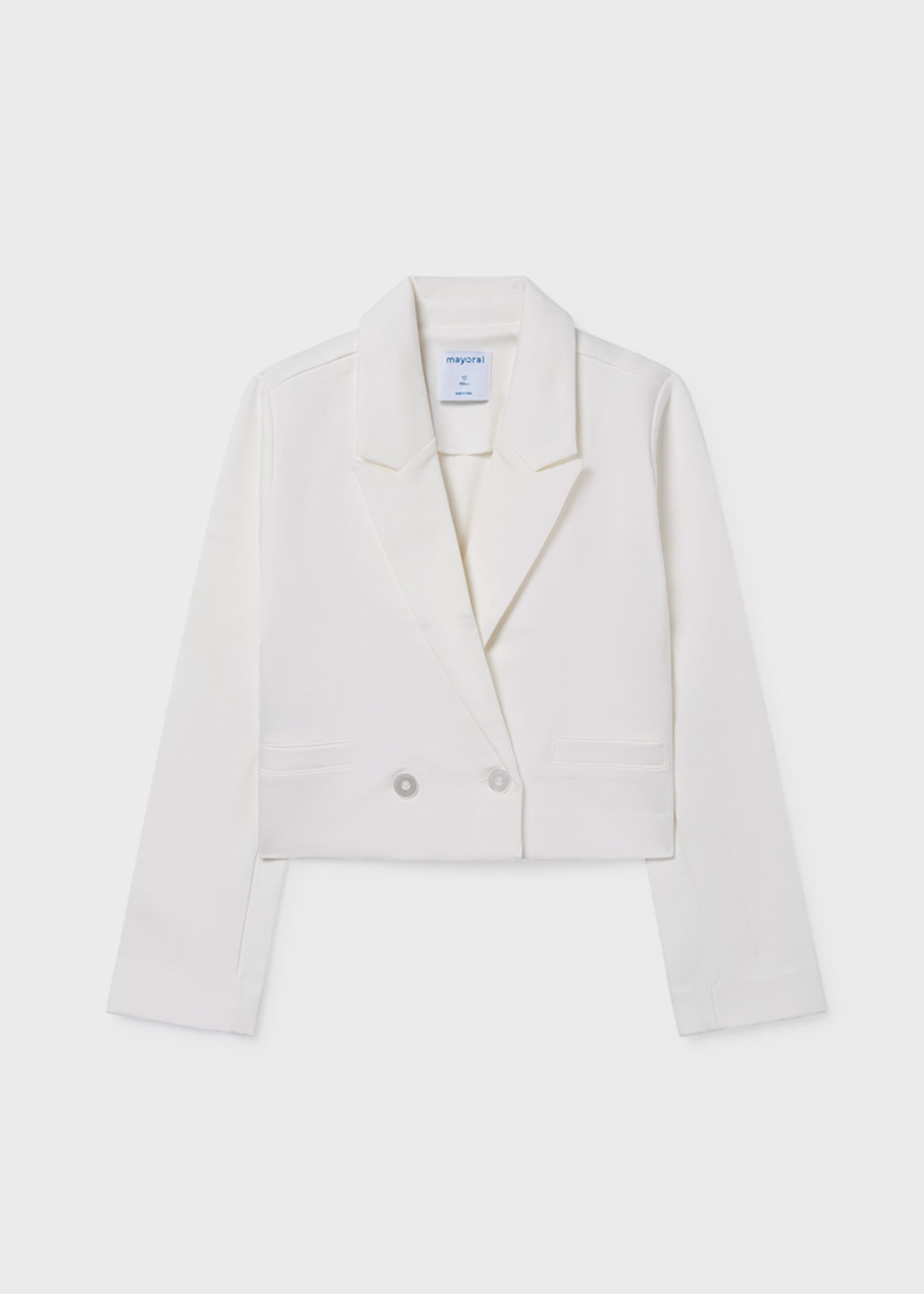 Veste à revers fille