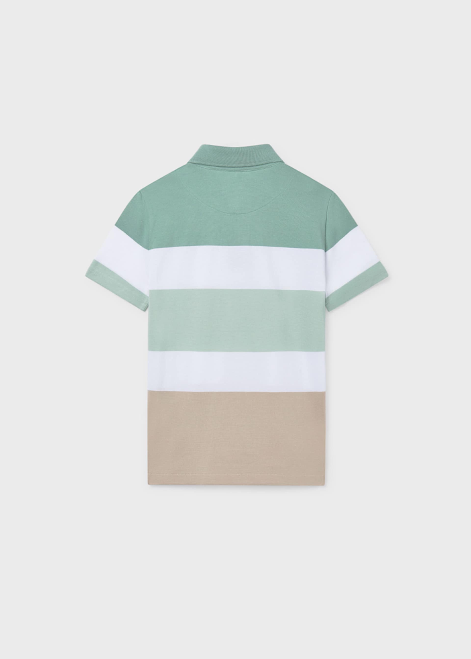 Boy's striped polo shirt