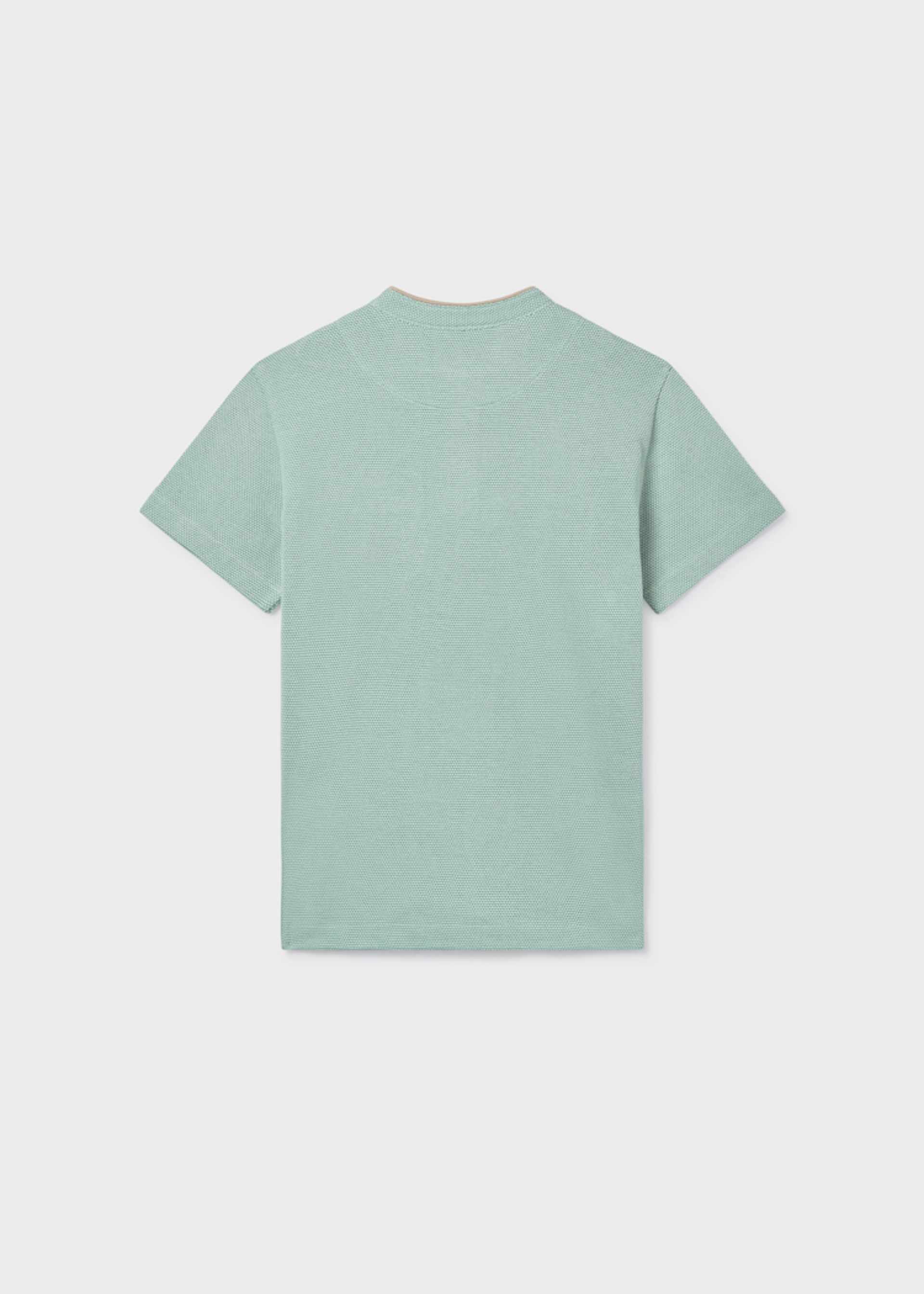 Polo con colletto alla coreana ragazzo