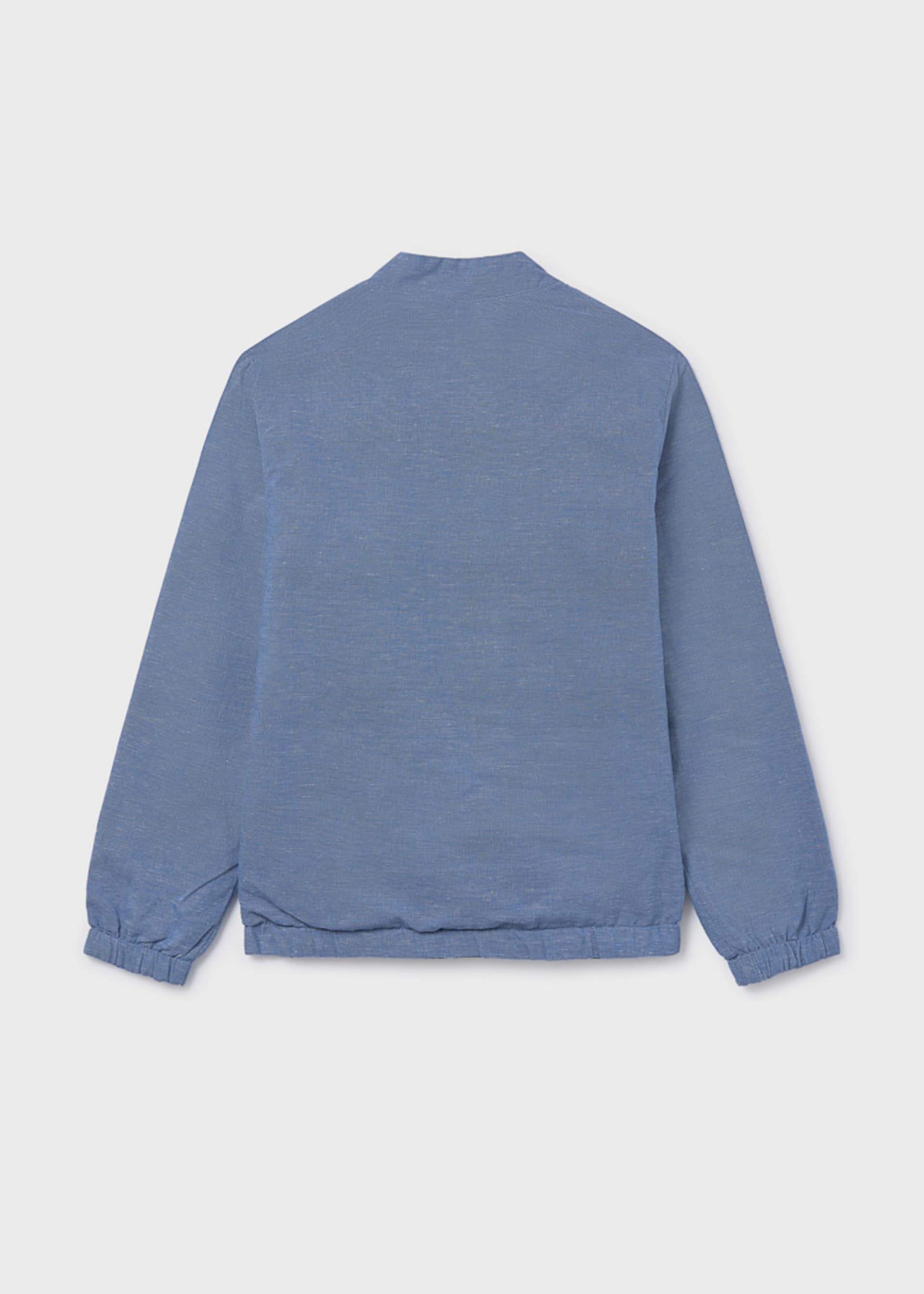 Cazadora reversible bolsillos