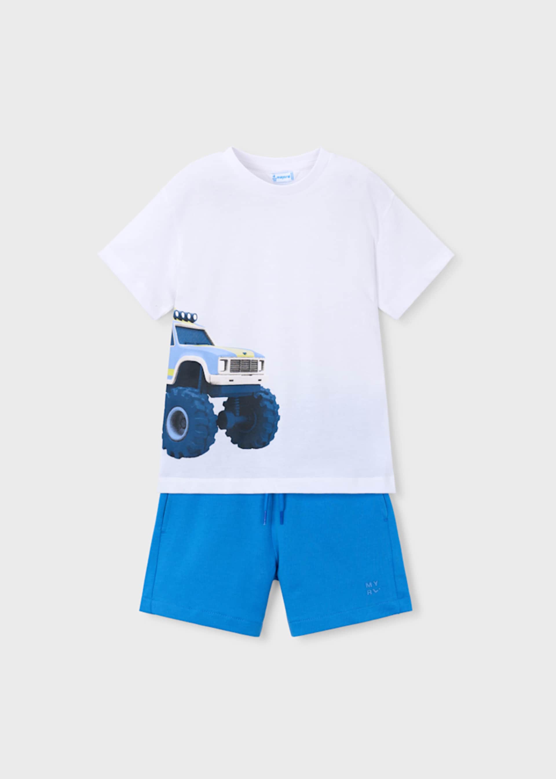 Set pantaloni si tricou baiat