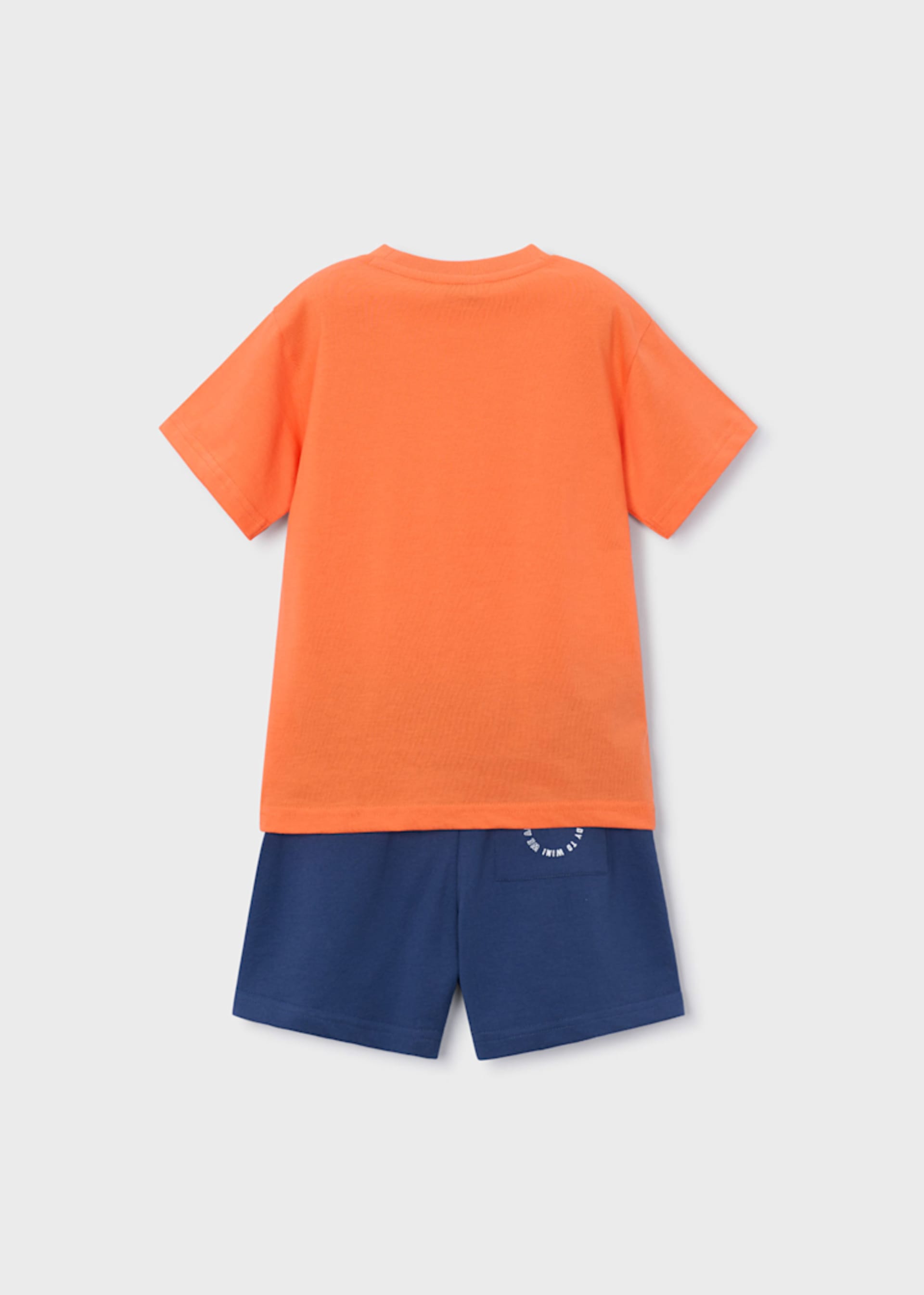 Completo pantalone e maglietta lettere bambino
