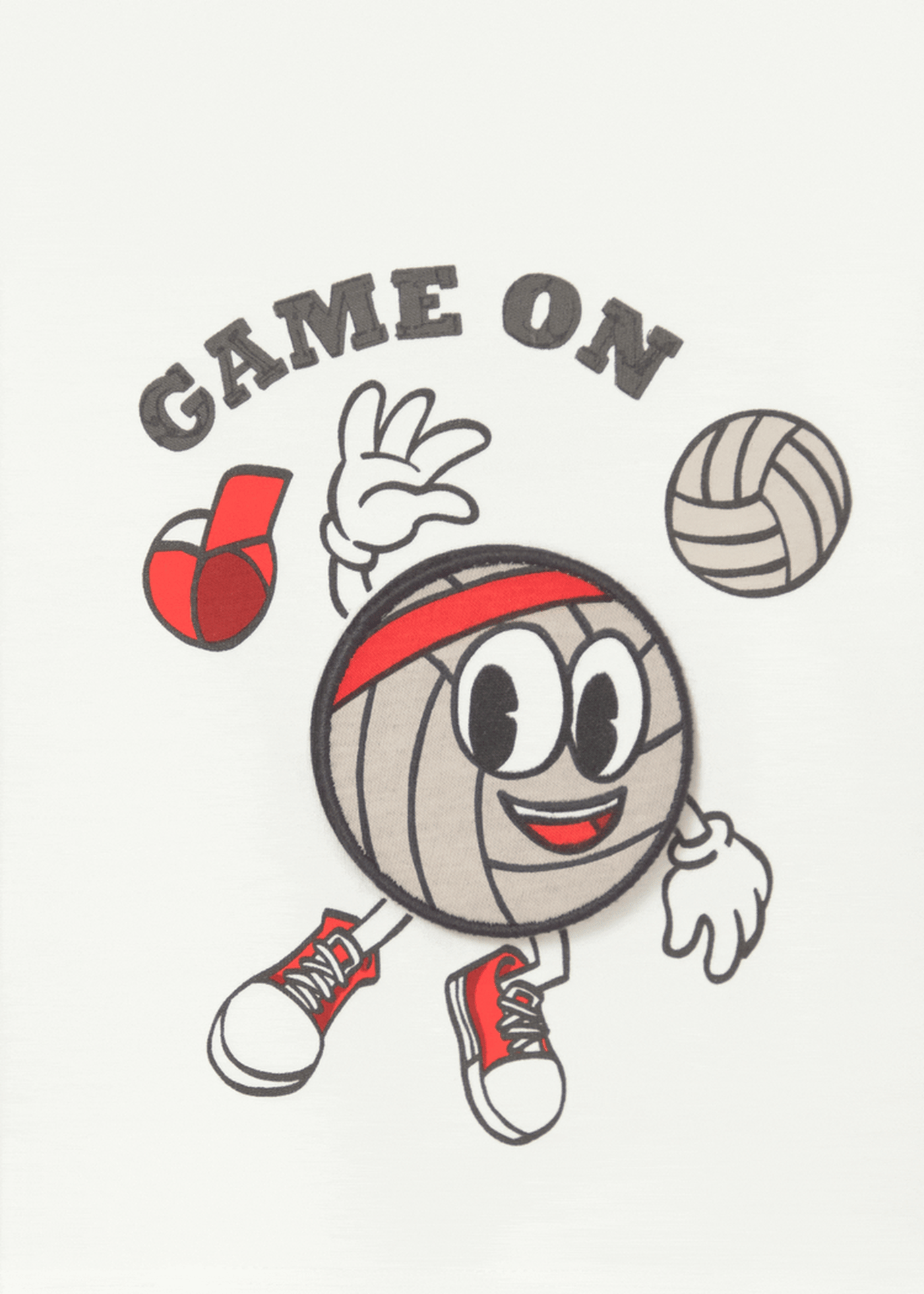 Koszulka interaktywna Volleyball dla niemowlęcia