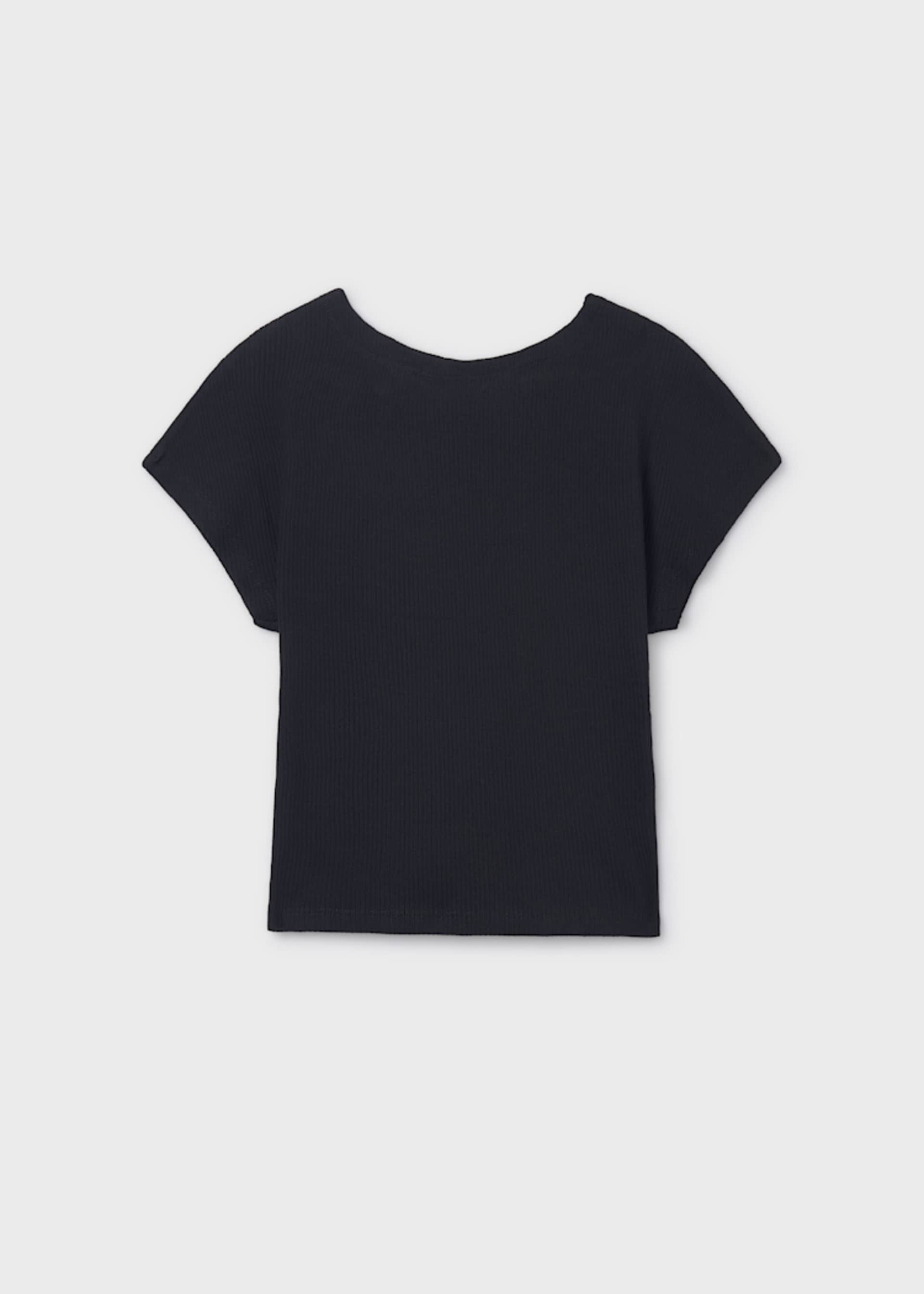 Playera canalé chica