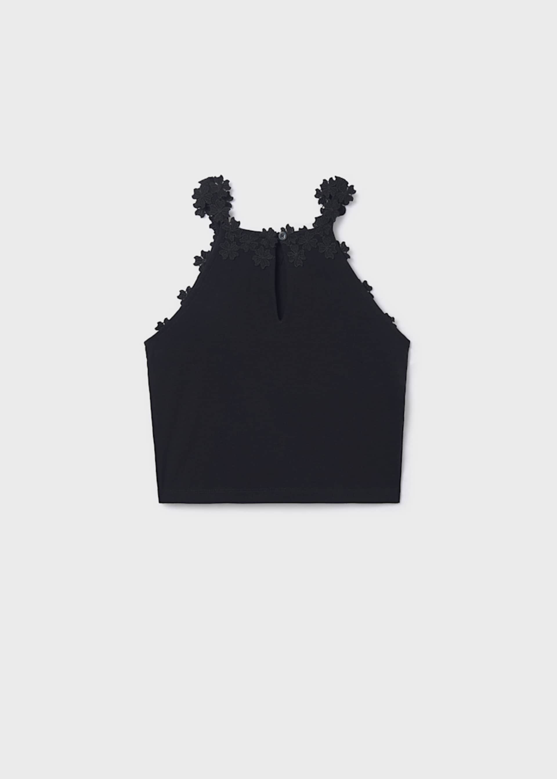 Träger-Top Blumendetails Teenager Mädchen