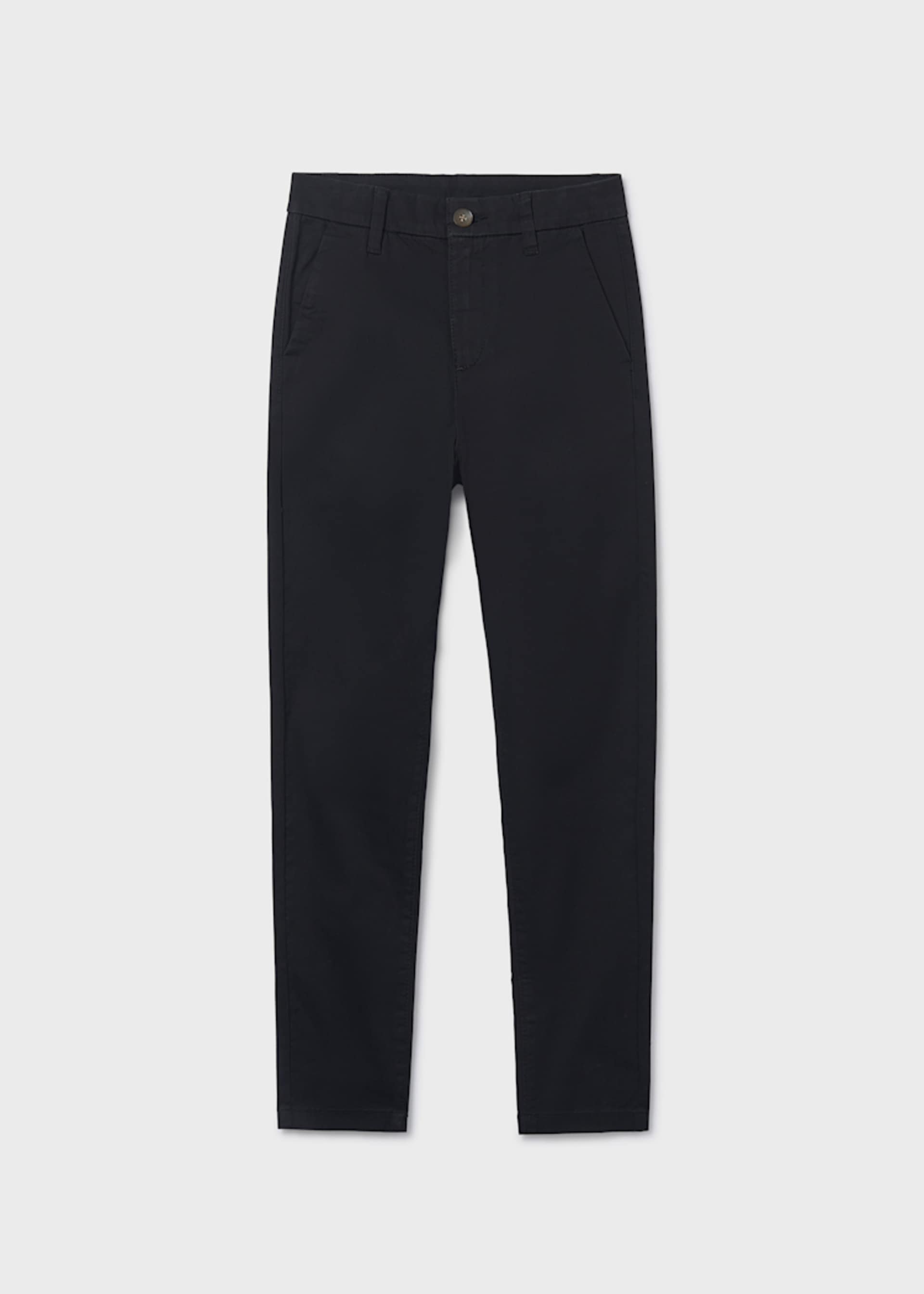 Lange Chinohose basic Jungen Teenager