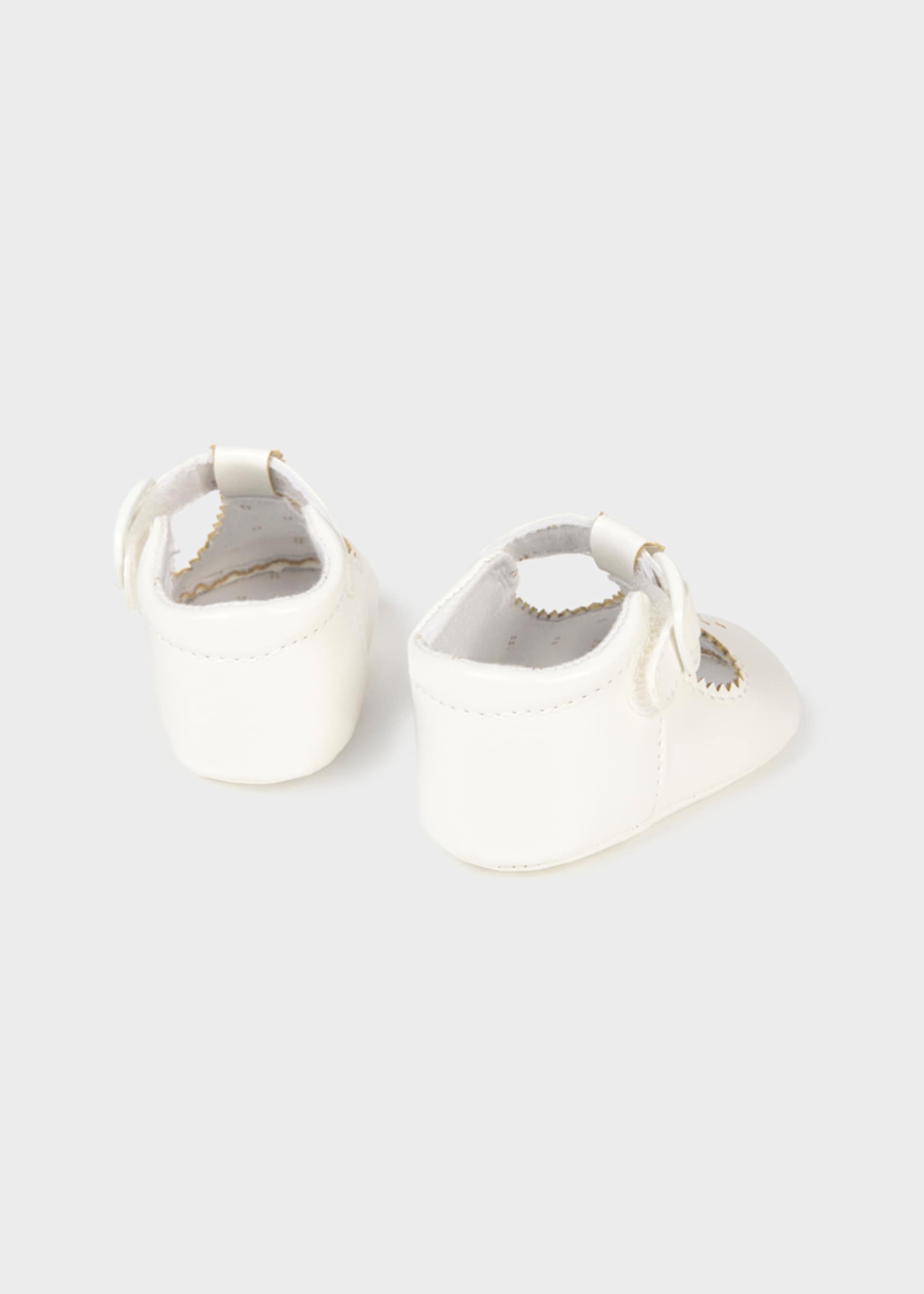 Newborn Boy Openwork Shoes