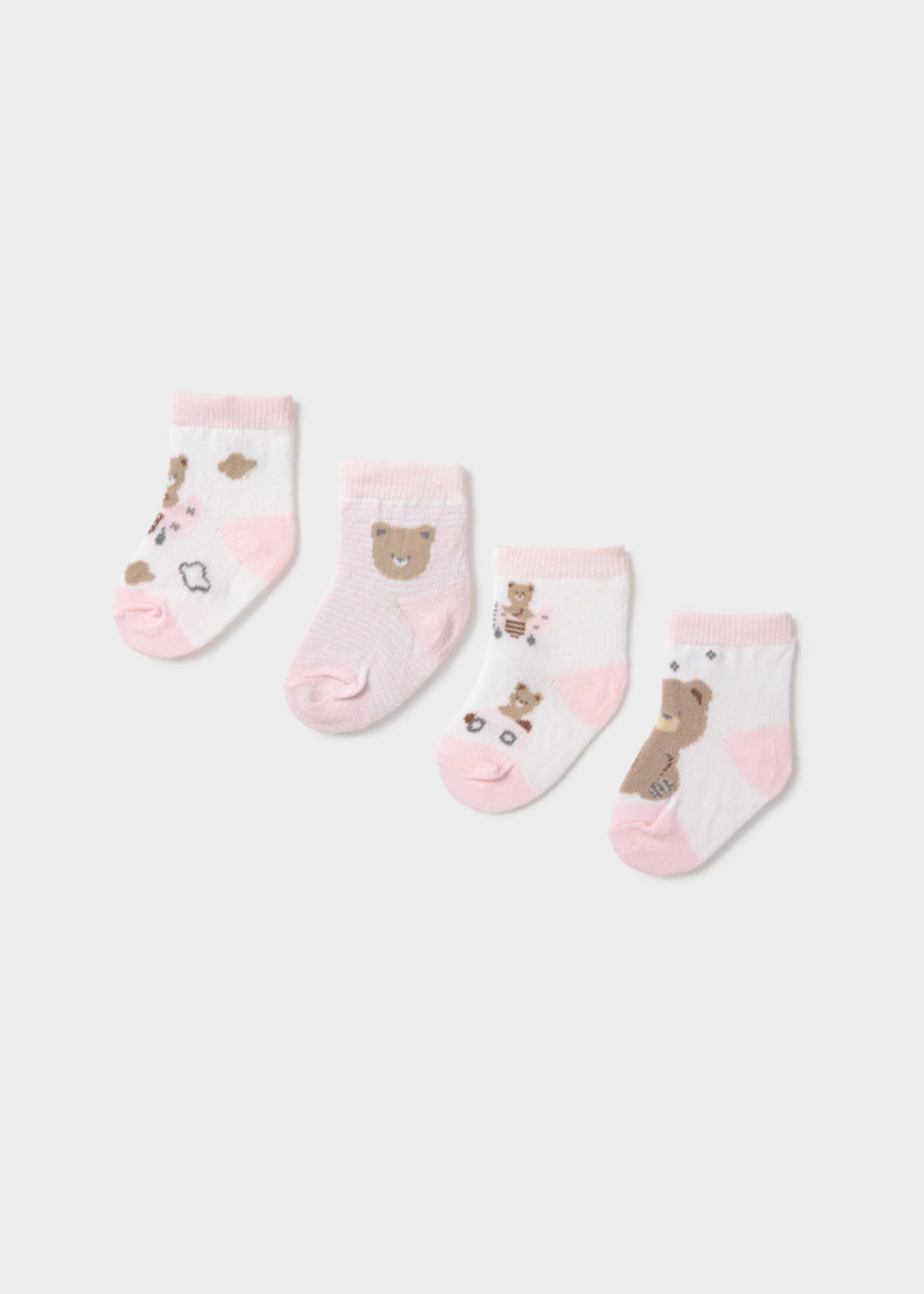 Newborn Boy 4-Pack Socks
