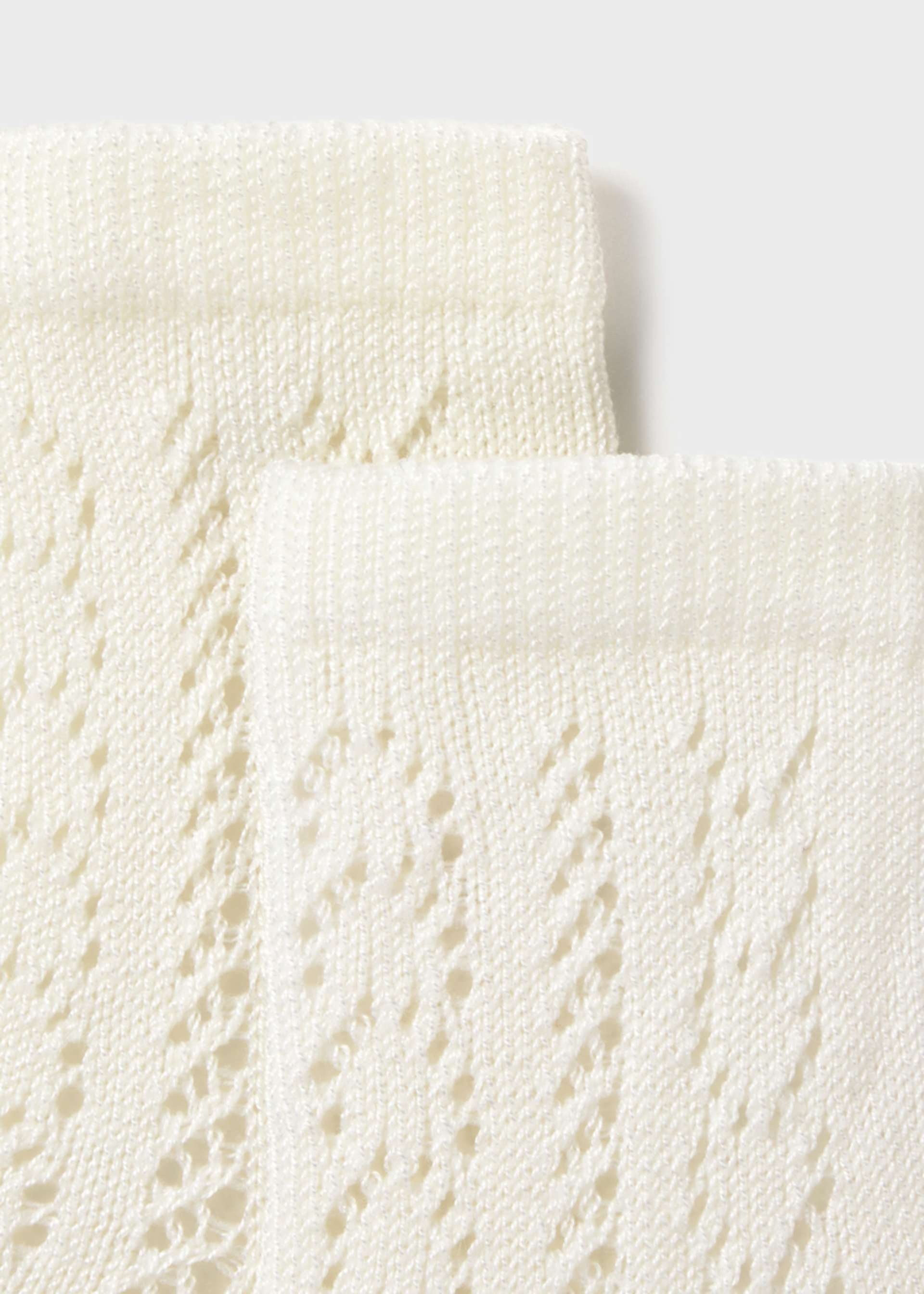 Newborn Boy Openwork Socks