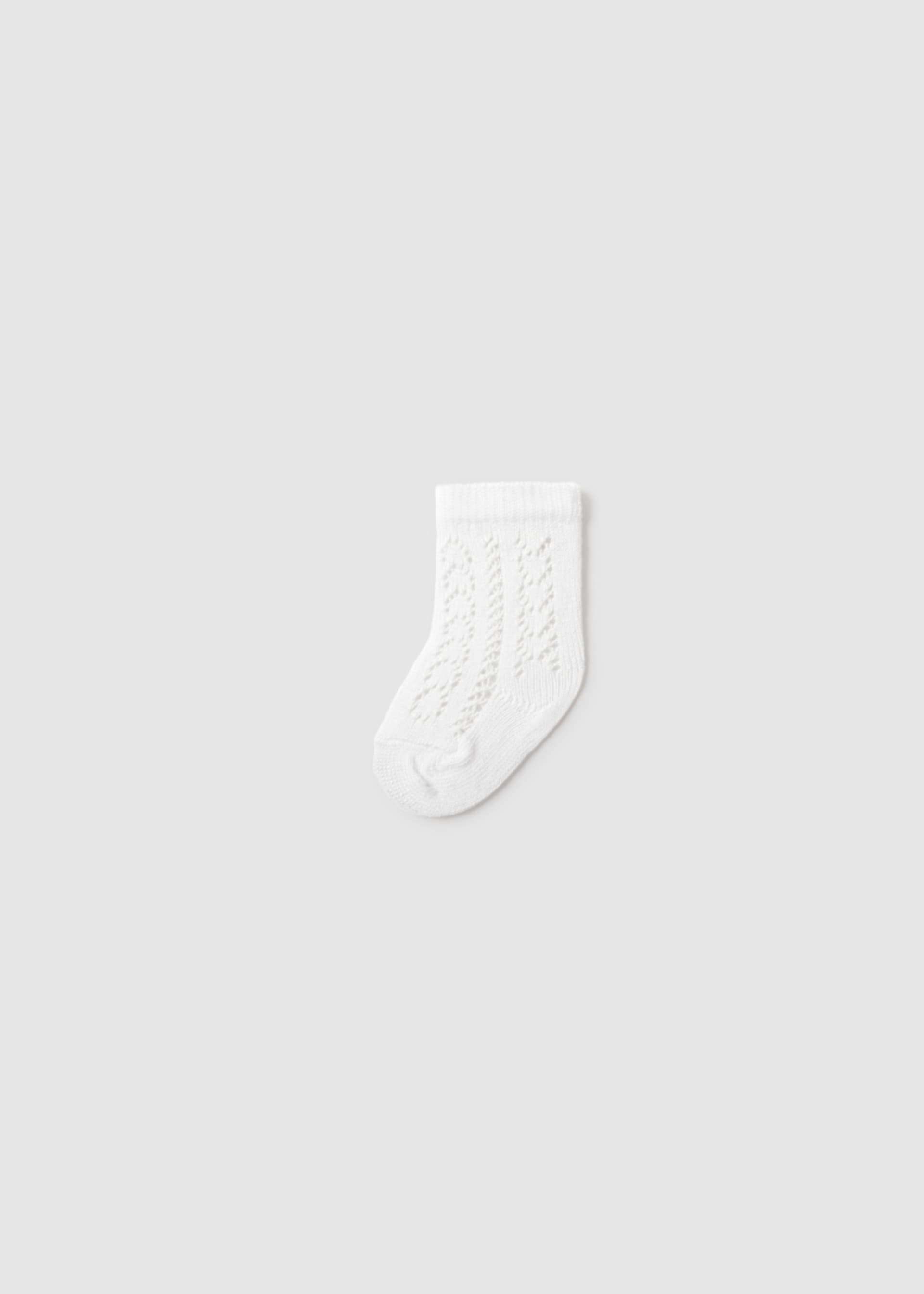 Chaussettes ajourées nouveau-né