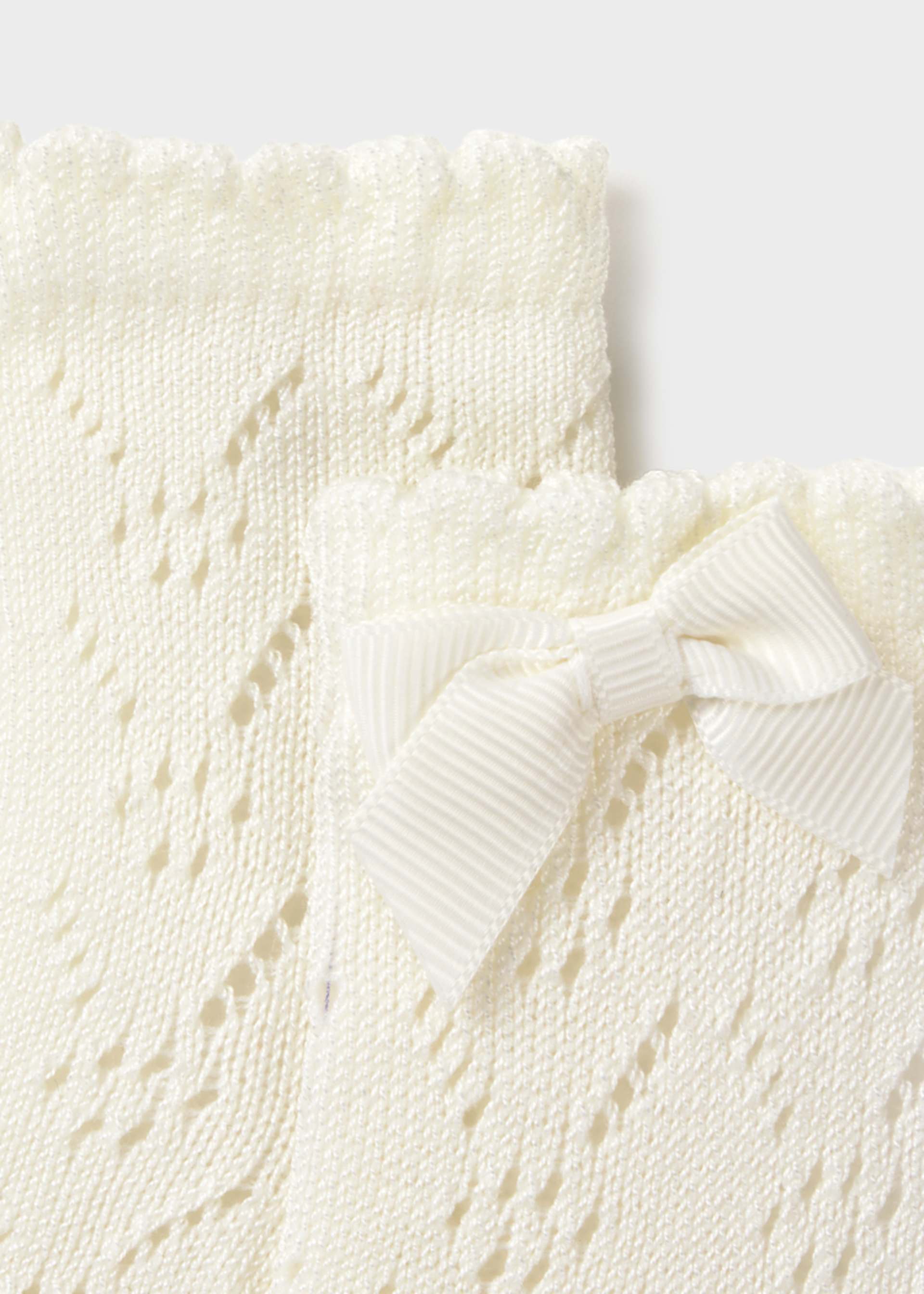 Newborn Girl Openwork Socks