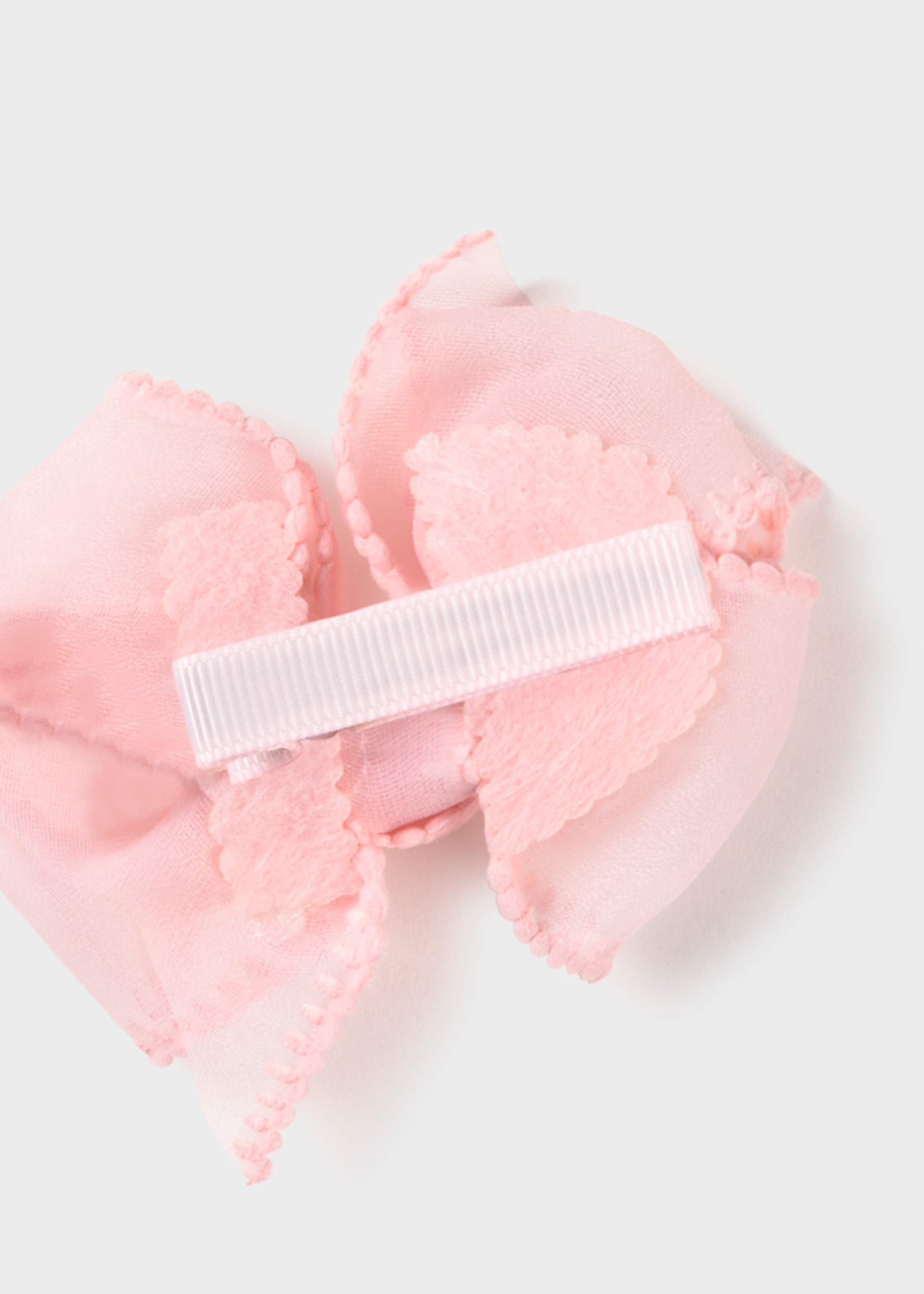 Elastisches Haarband mit Schleifen-Clip Neugeborene