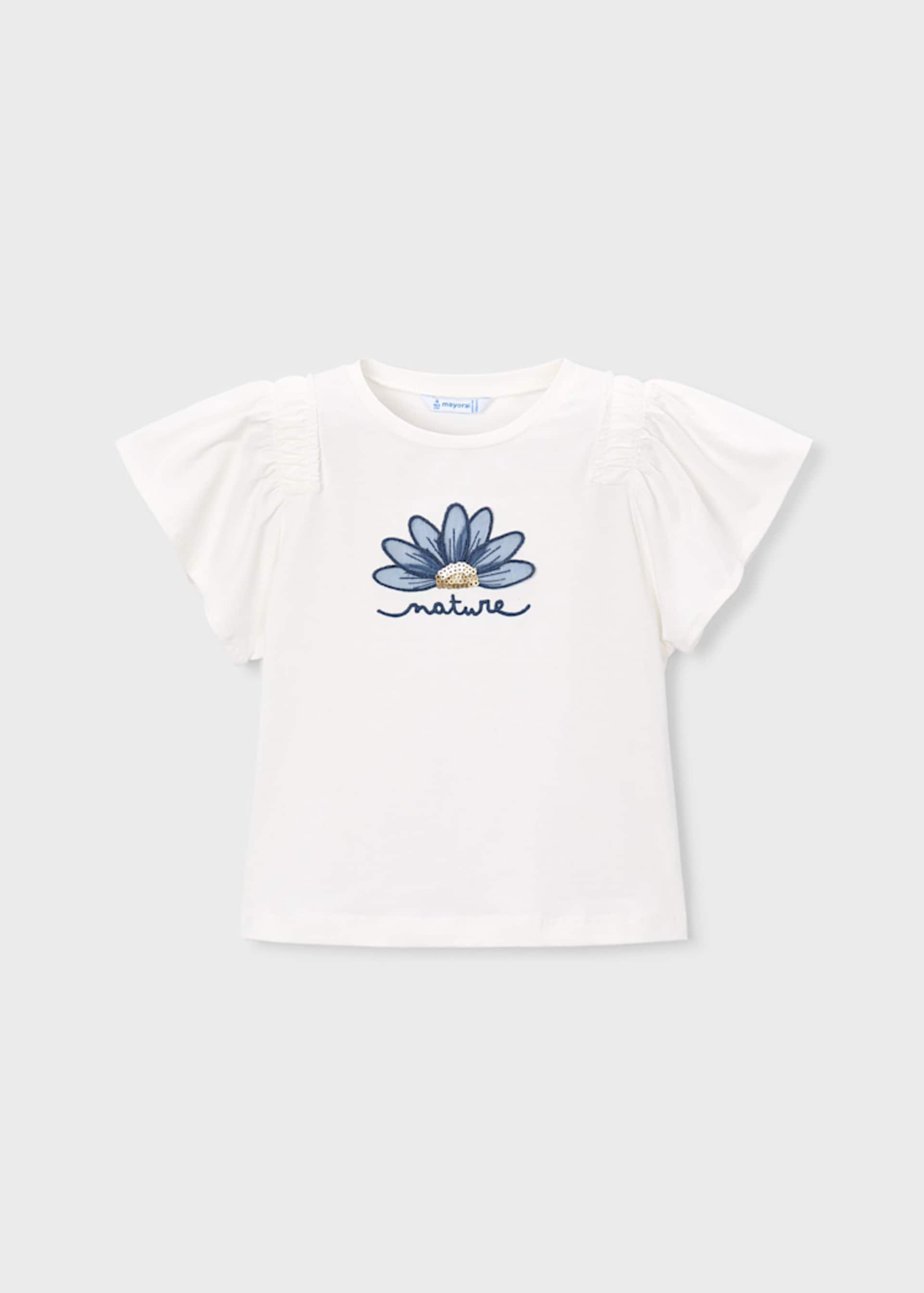 Girl T-shirt with Applique