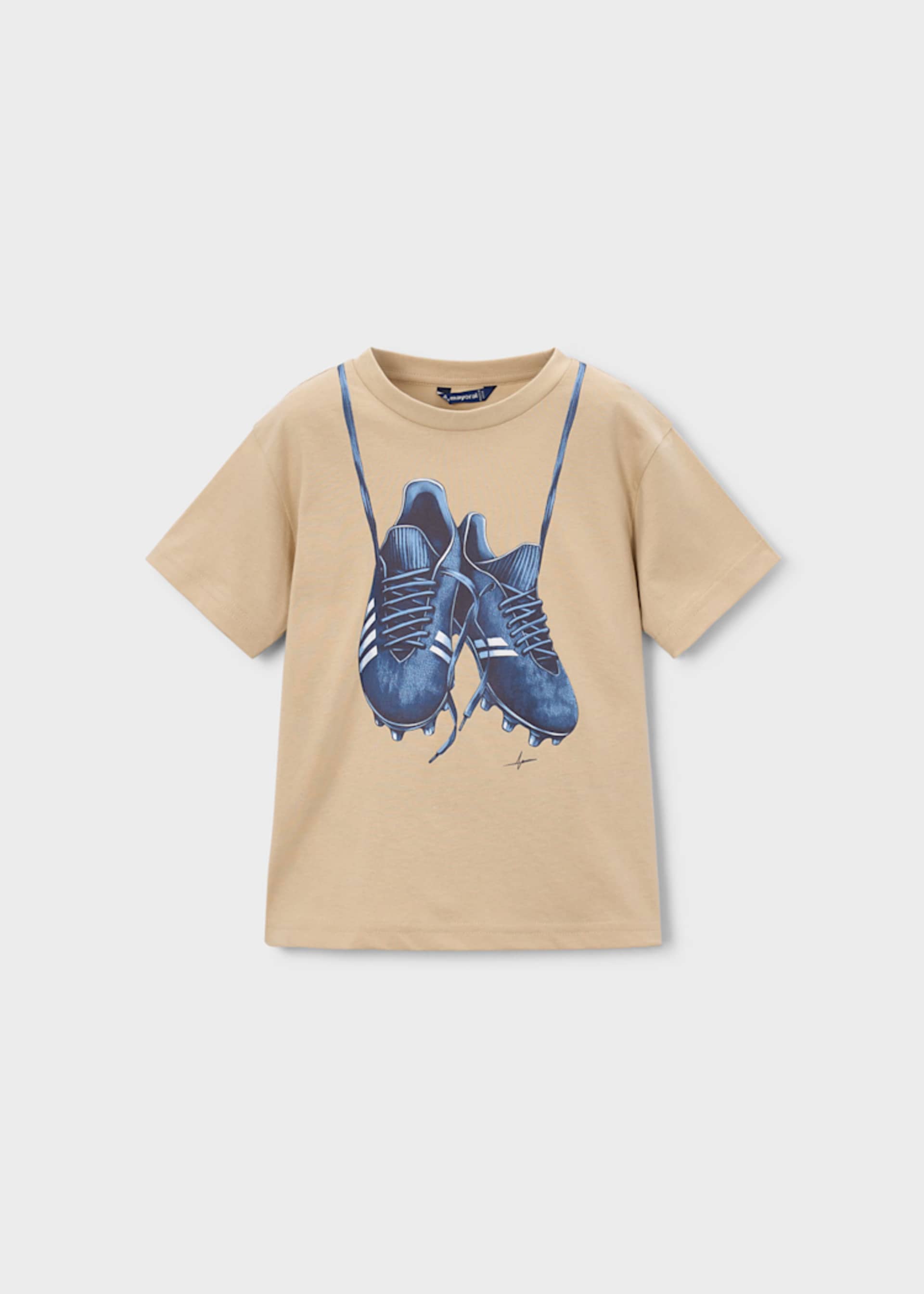 Football boots t-shirt boy