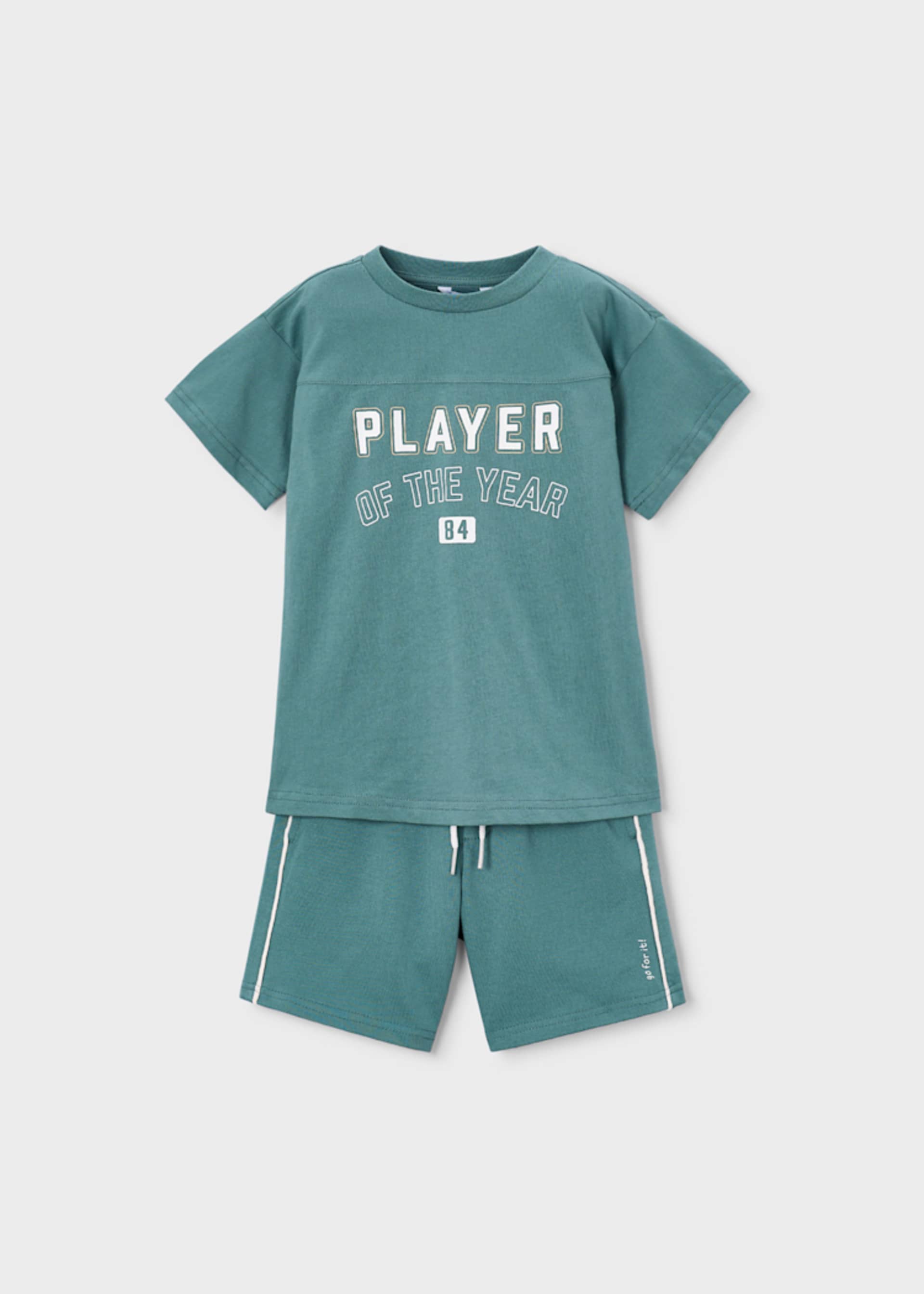 Conjunto pantalón y camiseta player niño