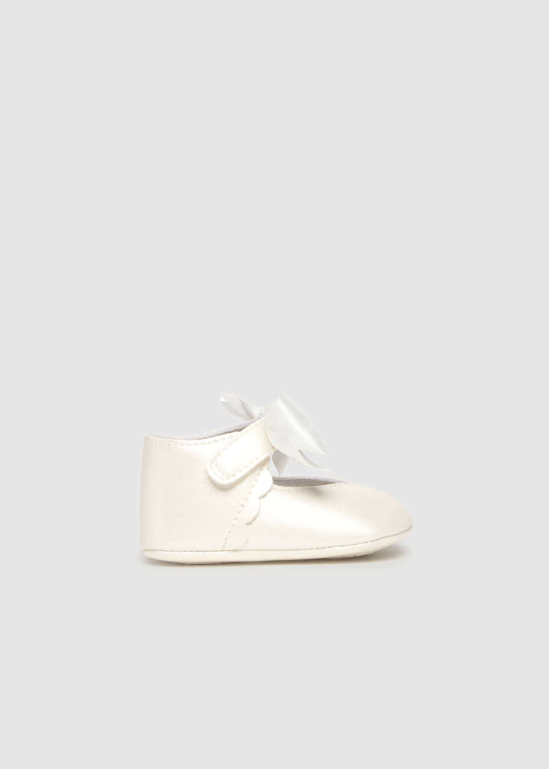 Ballerines cérémonie nœud nouveau-né