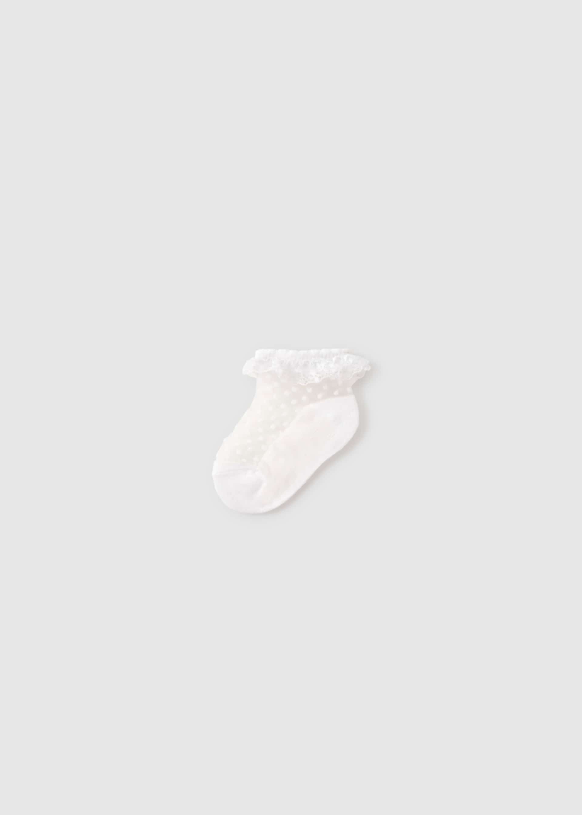 Chaussettes plumetis bébé