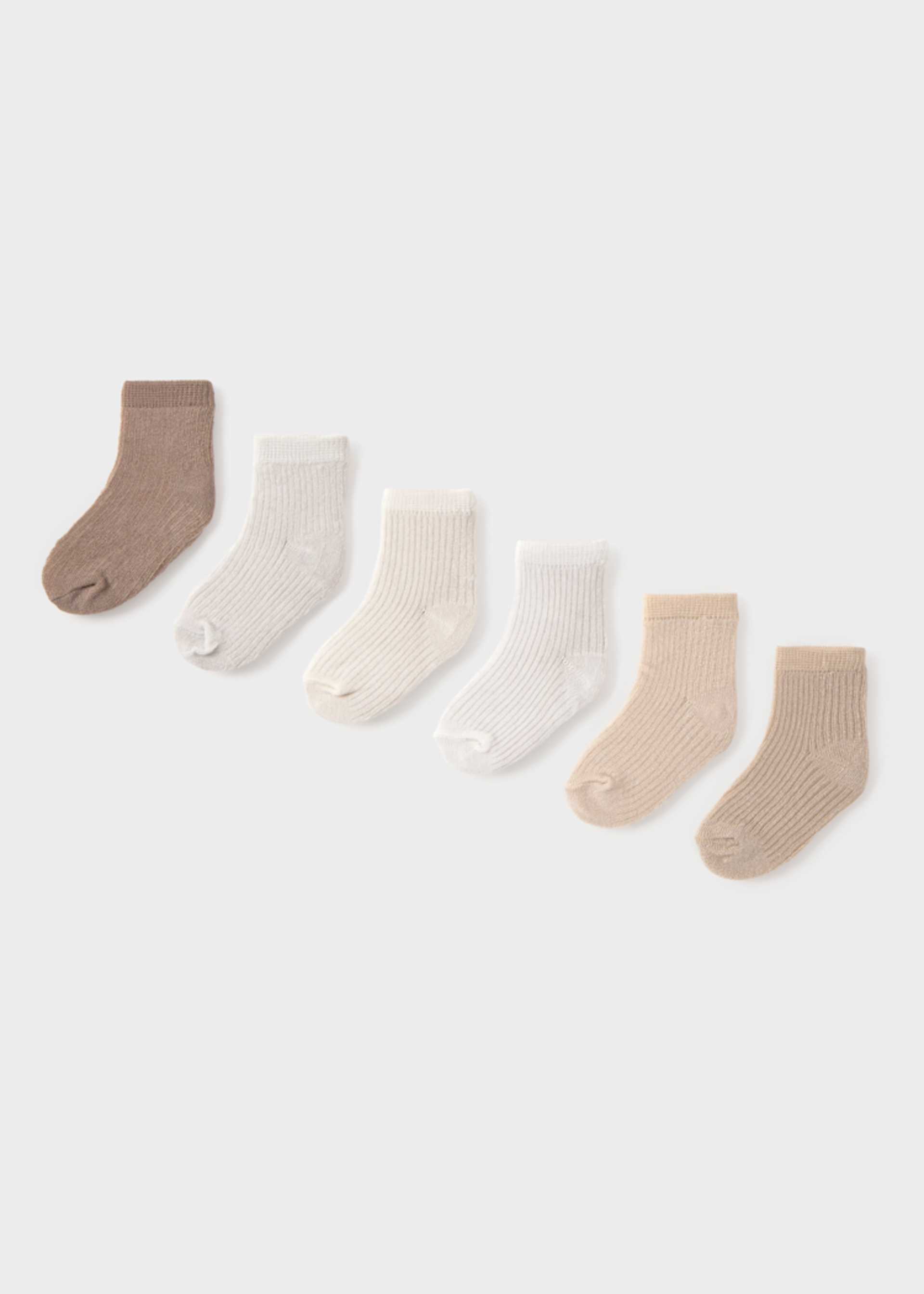 Newborn Boy 6-Pack Socks