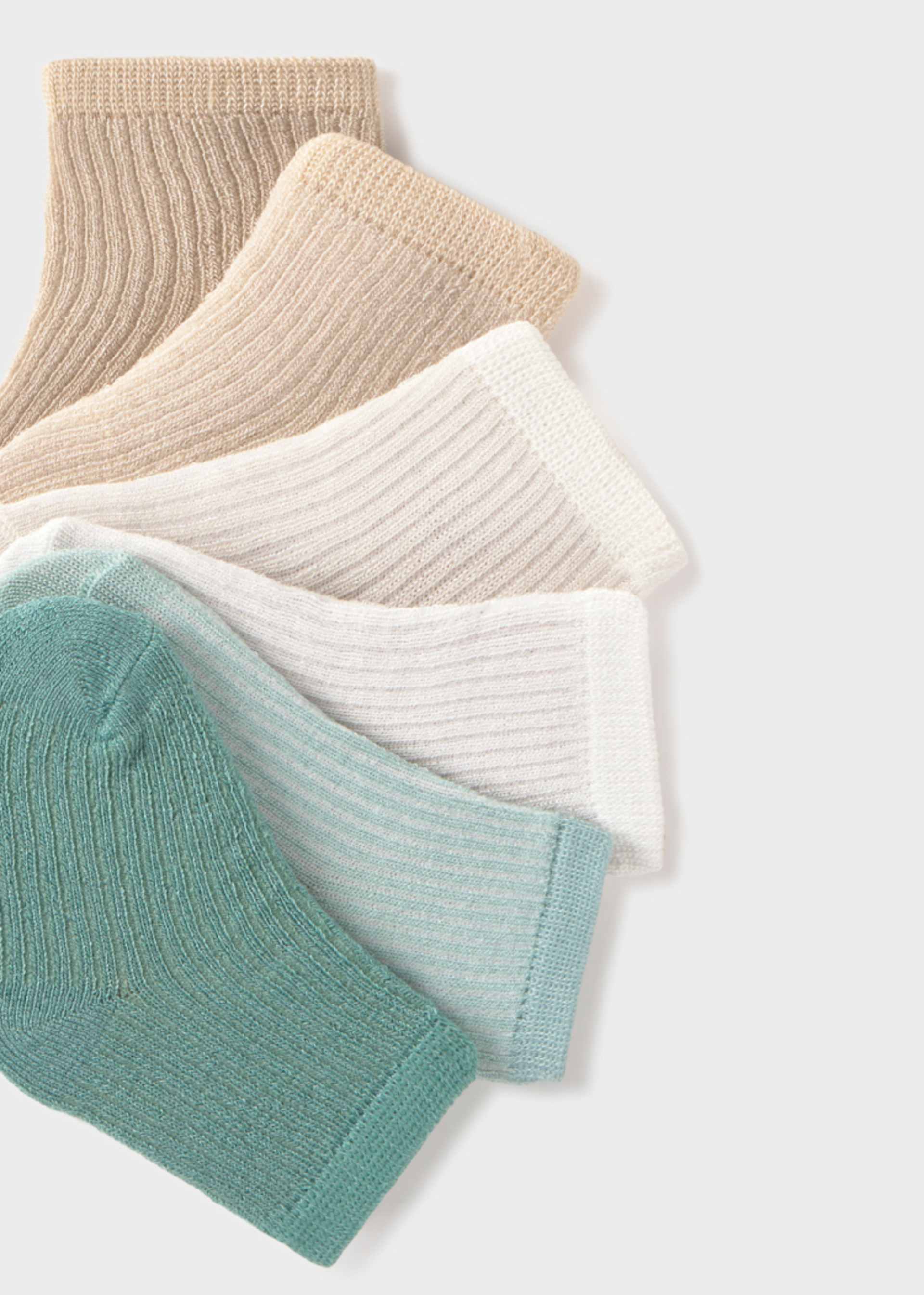 Newborn Boy 6-Pack Socks