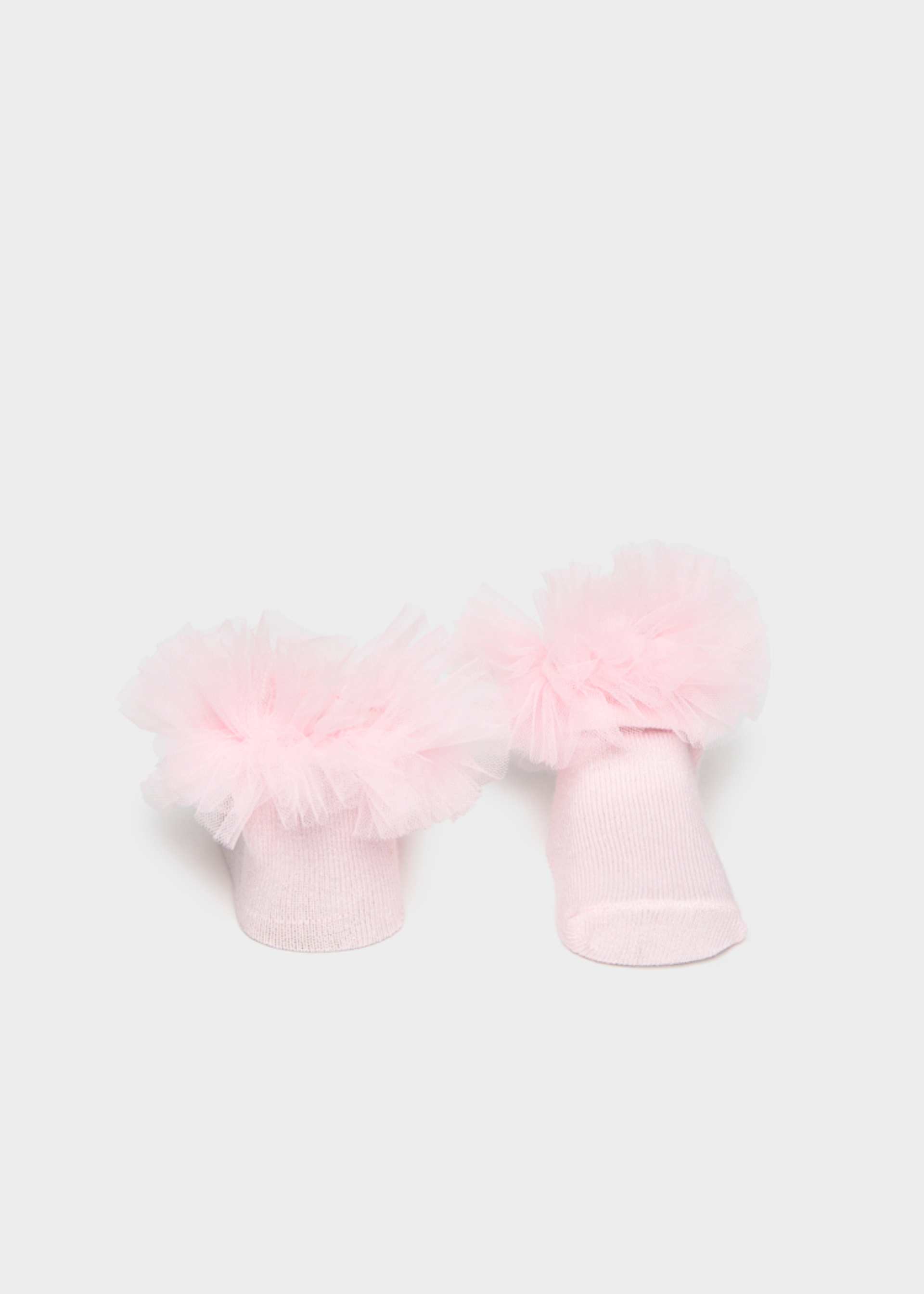 Newborn Girl Headband and Socks Set