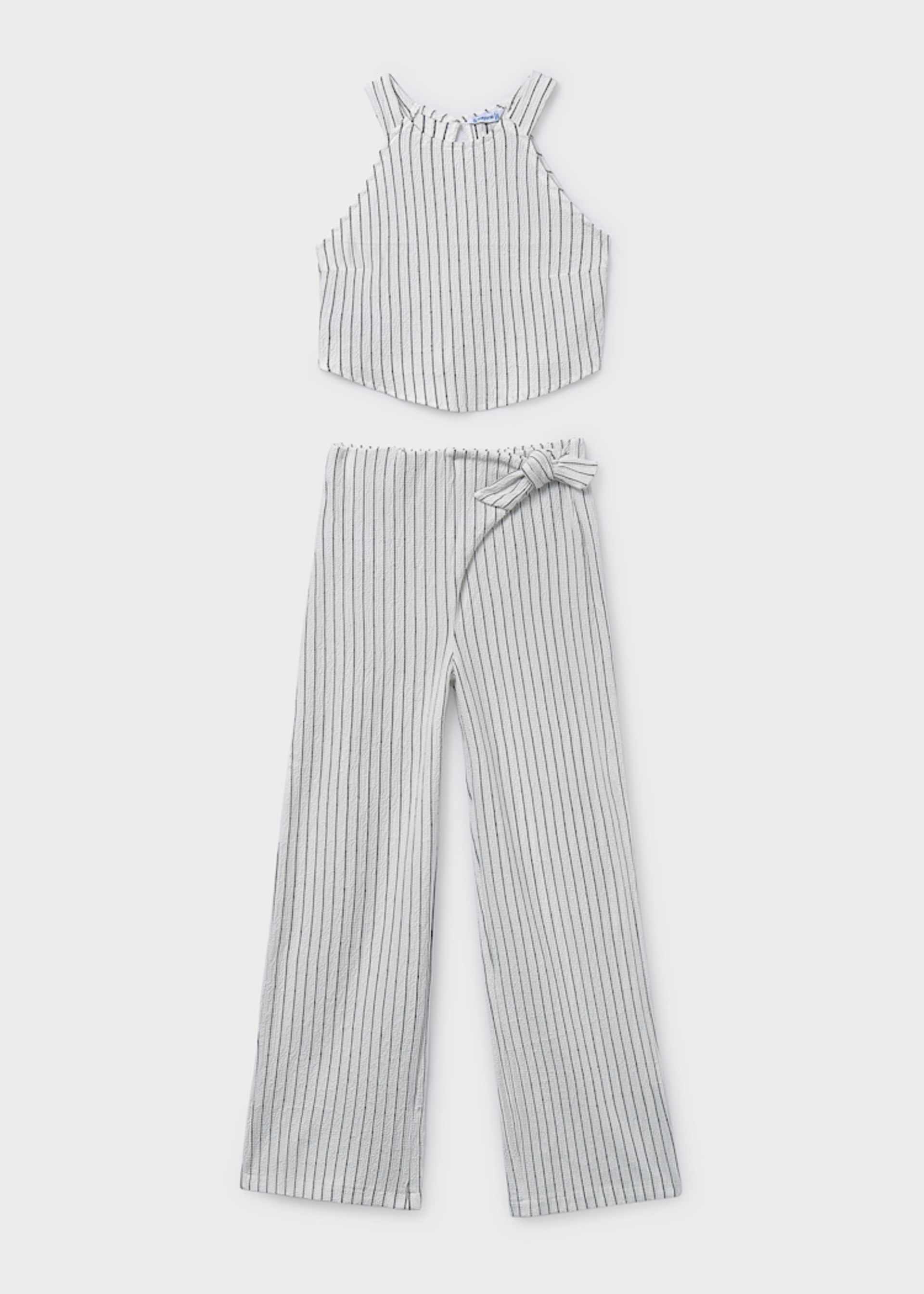 Girl Striped Pants and Top Set