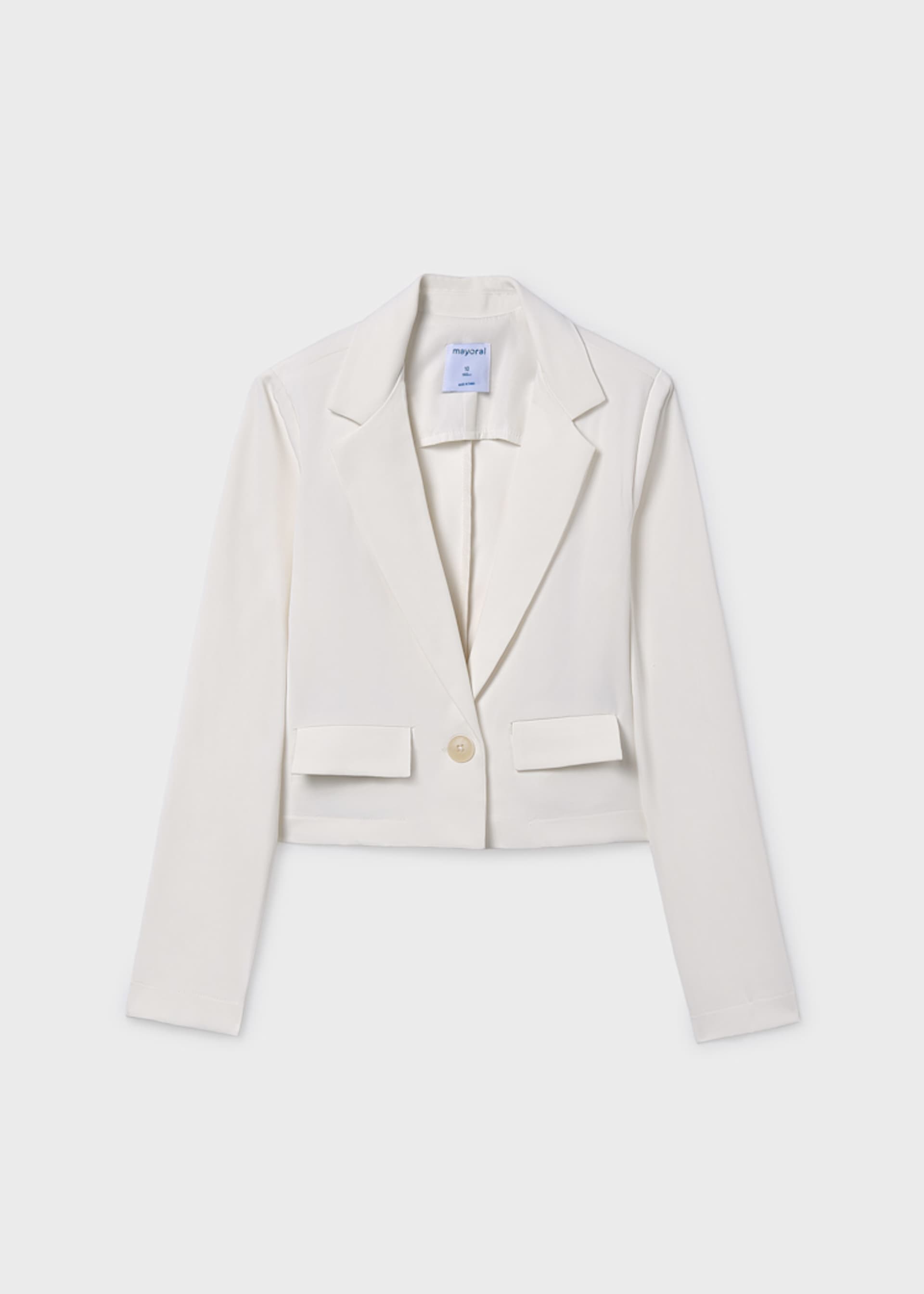 Chaqueta solapas chica