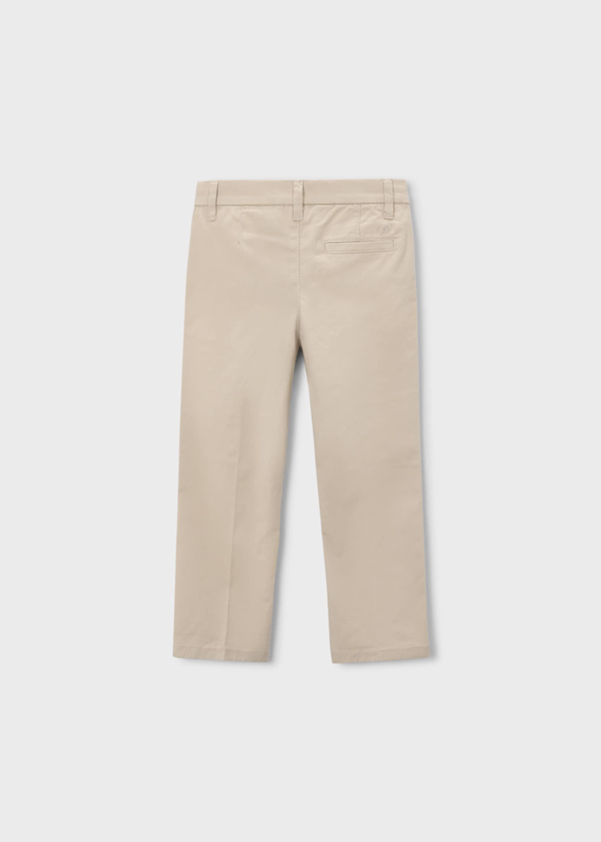 Lange Chinohose basic Jungen