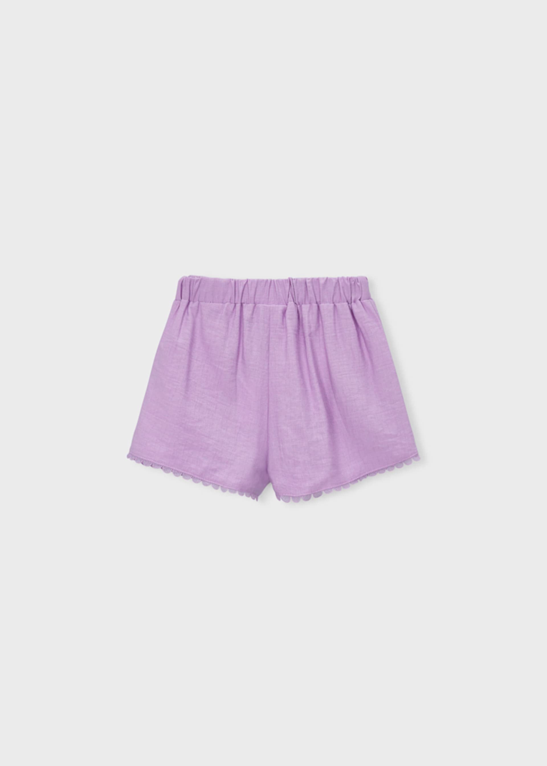 Girls' pleated trousers
