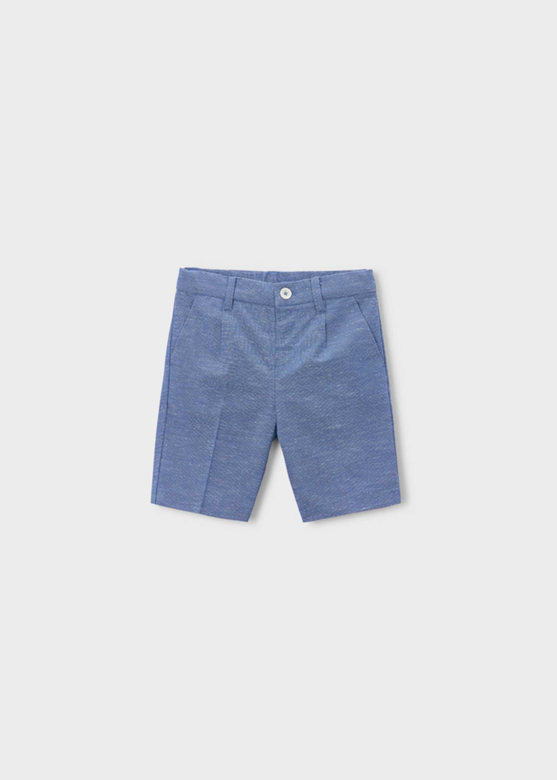 Linen Bermuda shorts for boys