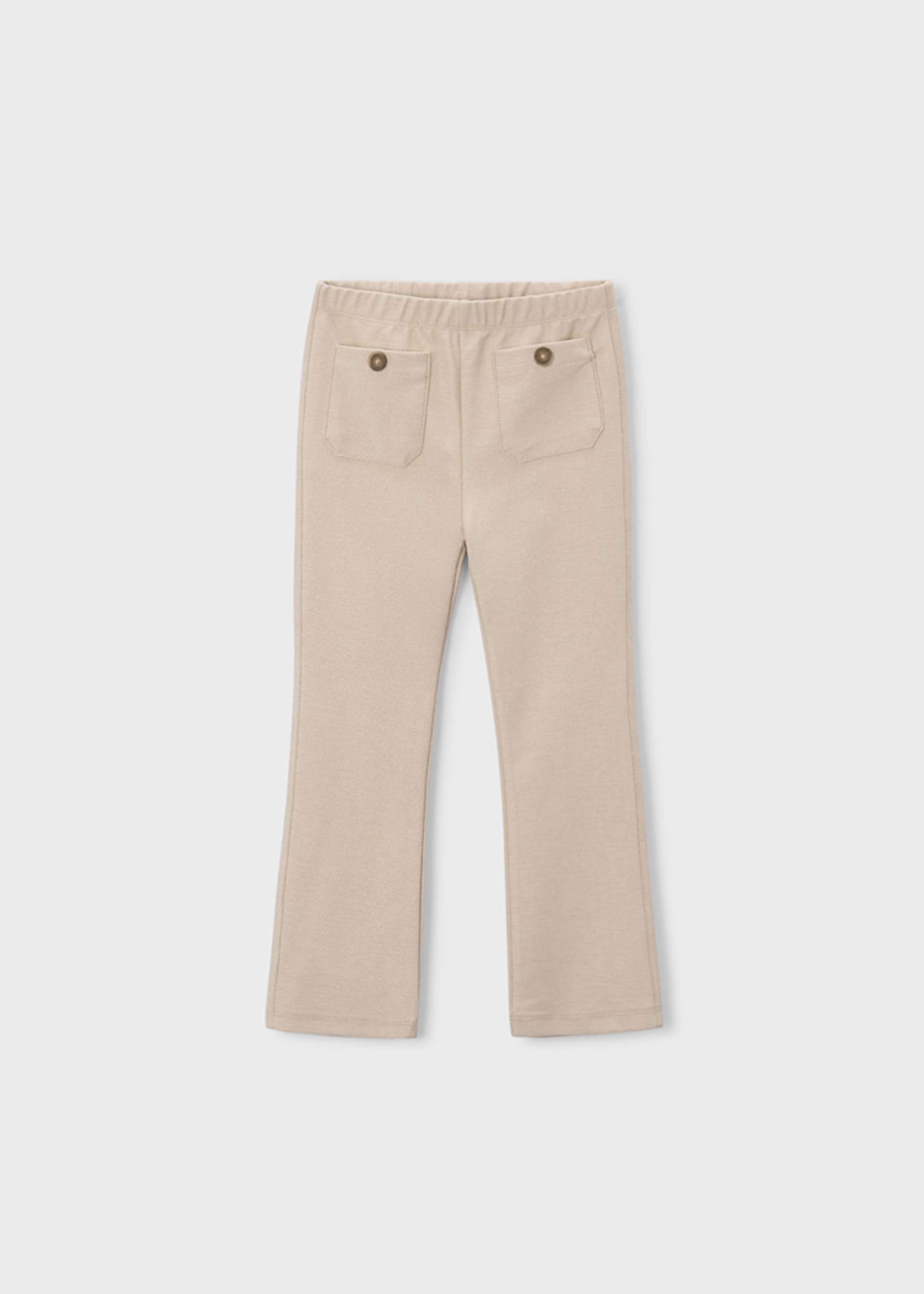 Legging flare bolsillos niña