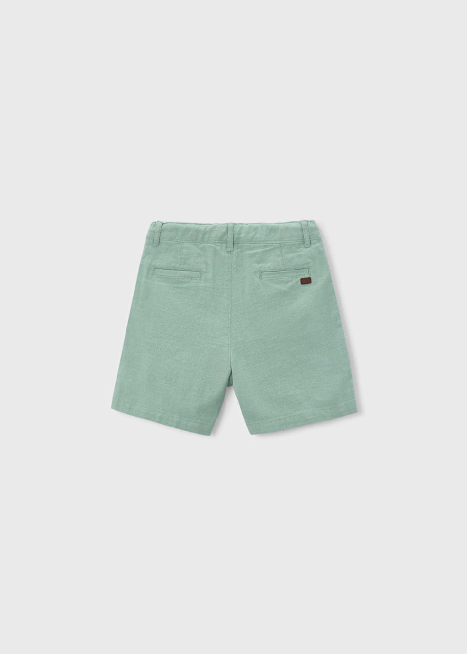 Elasticated waist Bermuda shorts