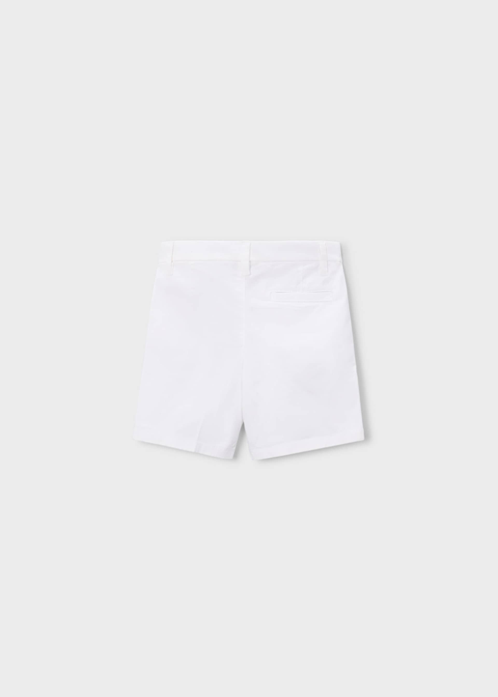 Bermuda chino sarga básica niño