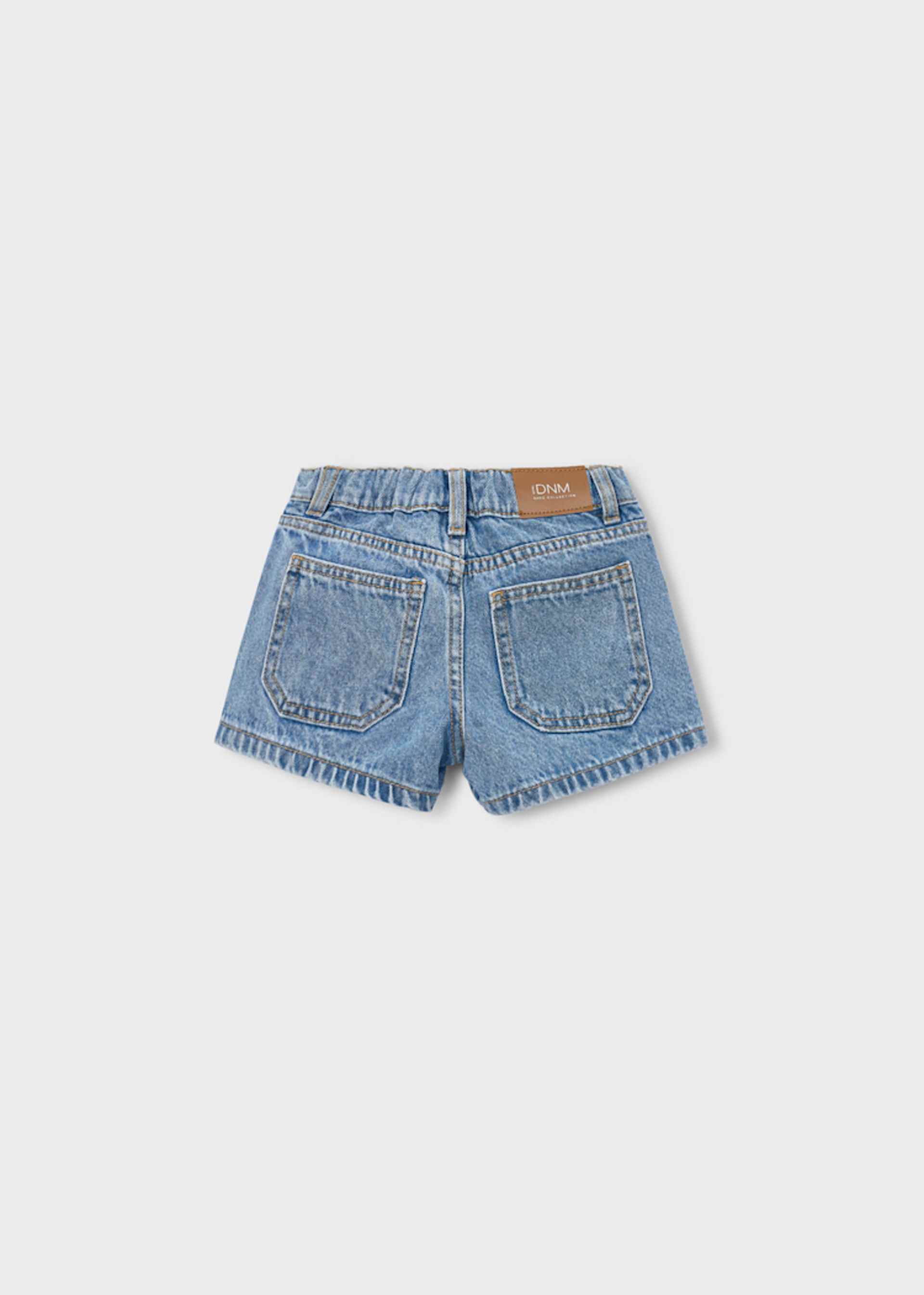 Girls basic denim shorts