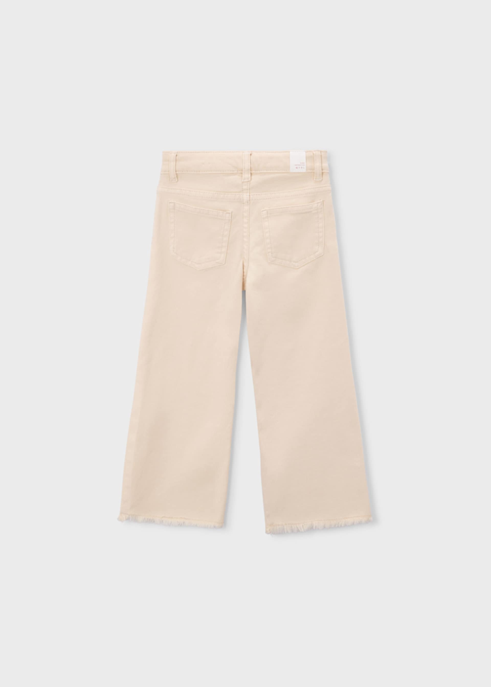 Pantalón sarga wide leg