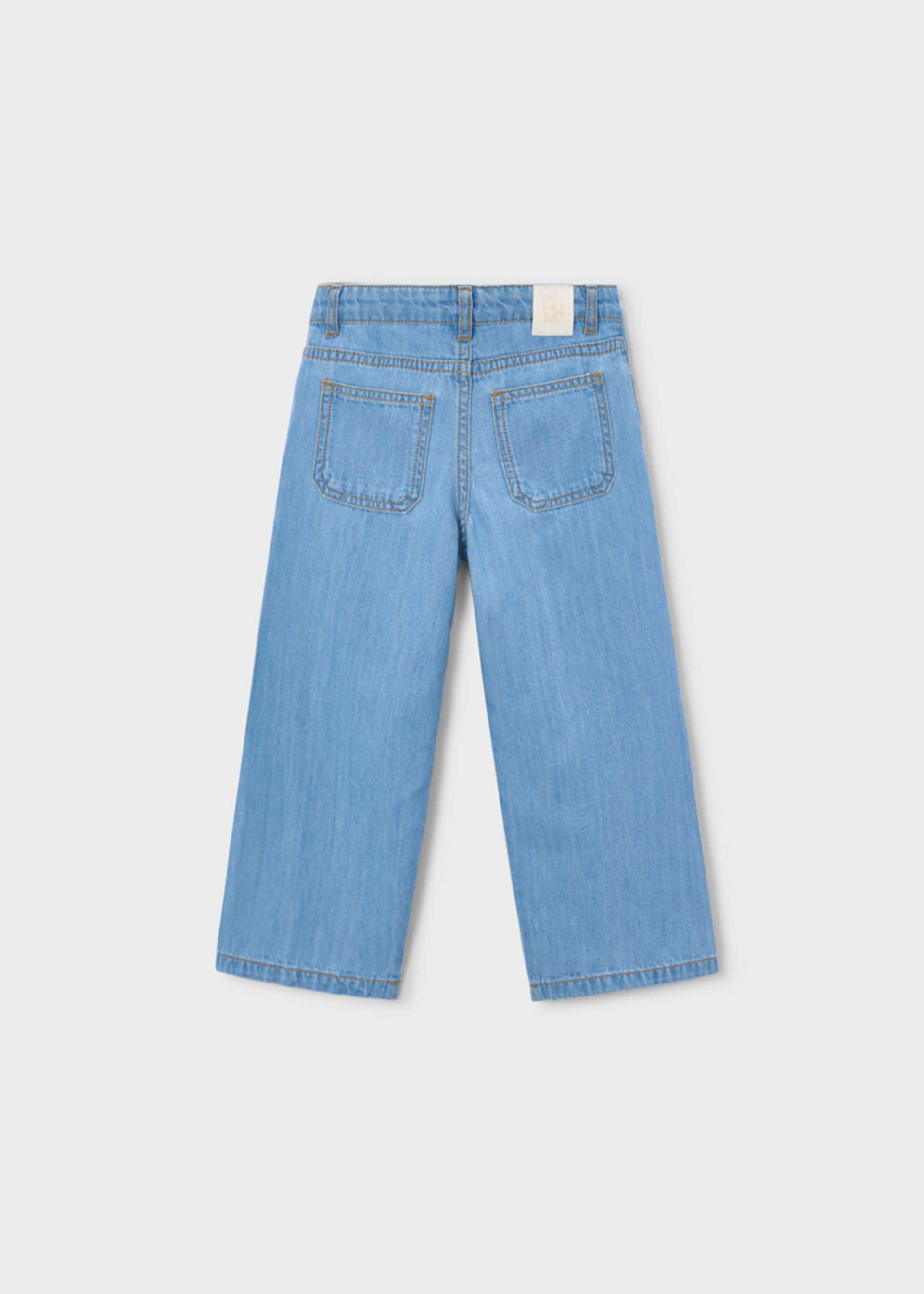 Girls' flowing jeans