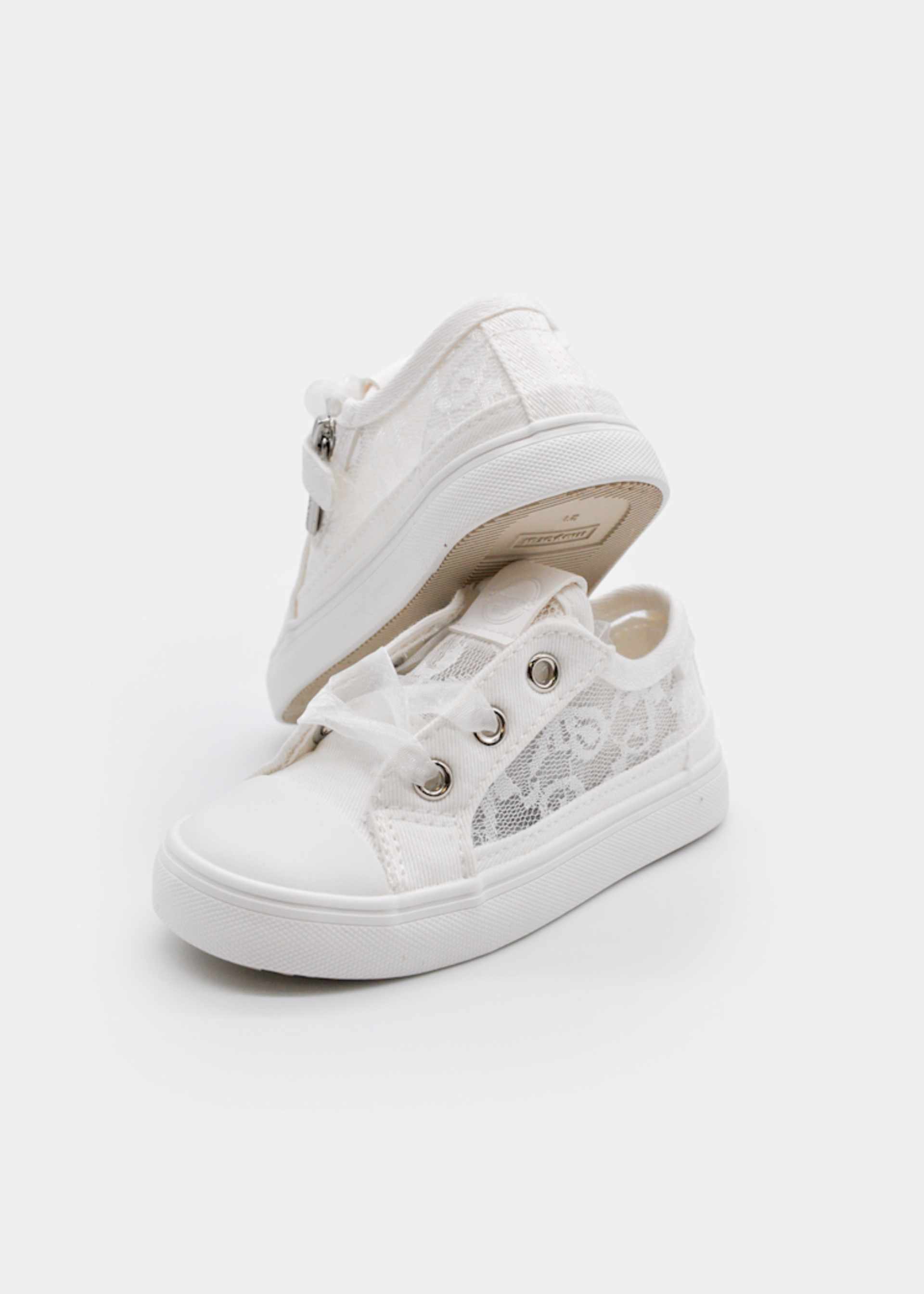 Baby Girl Bow Sneakers