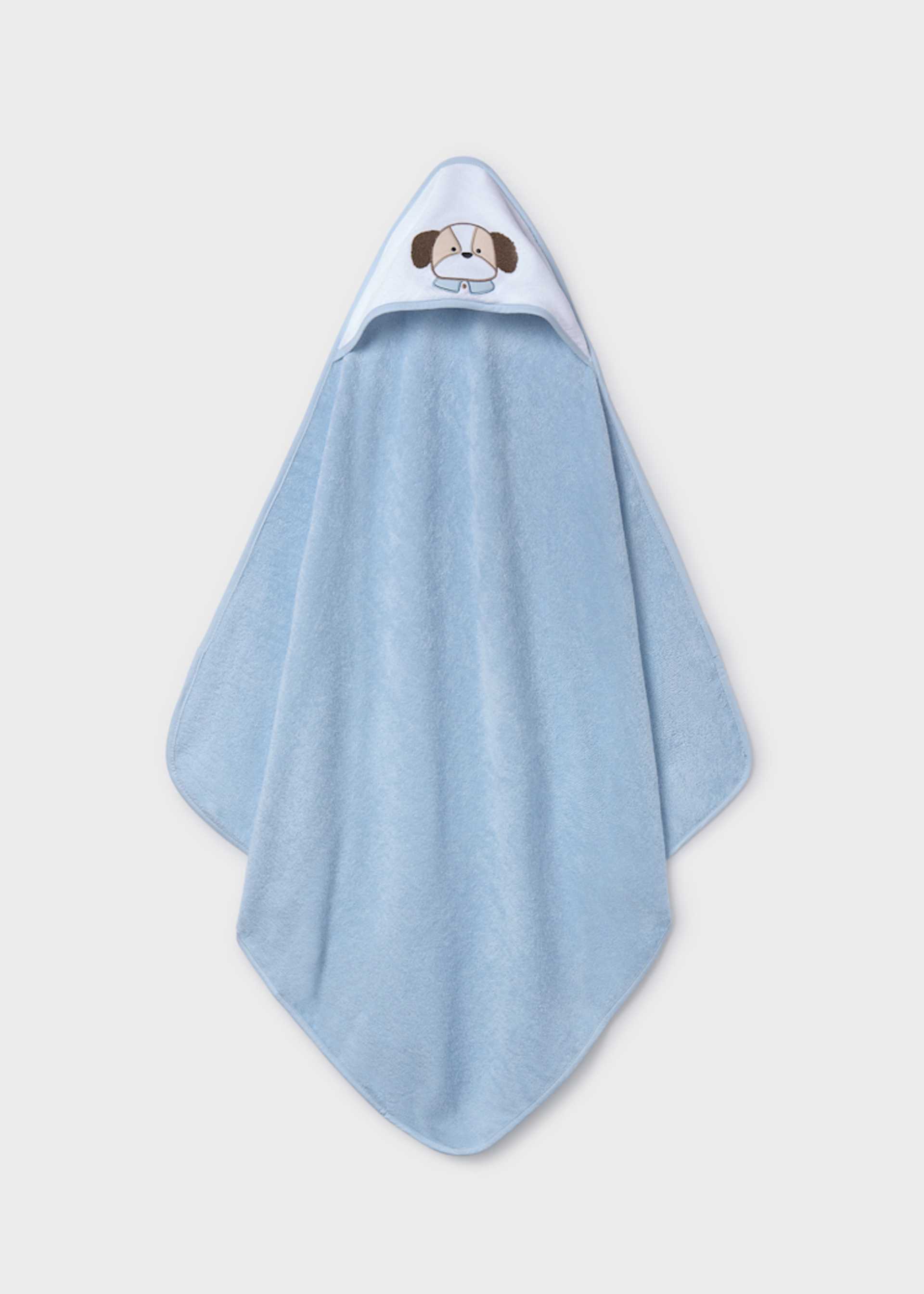 Baby animal hooded towel