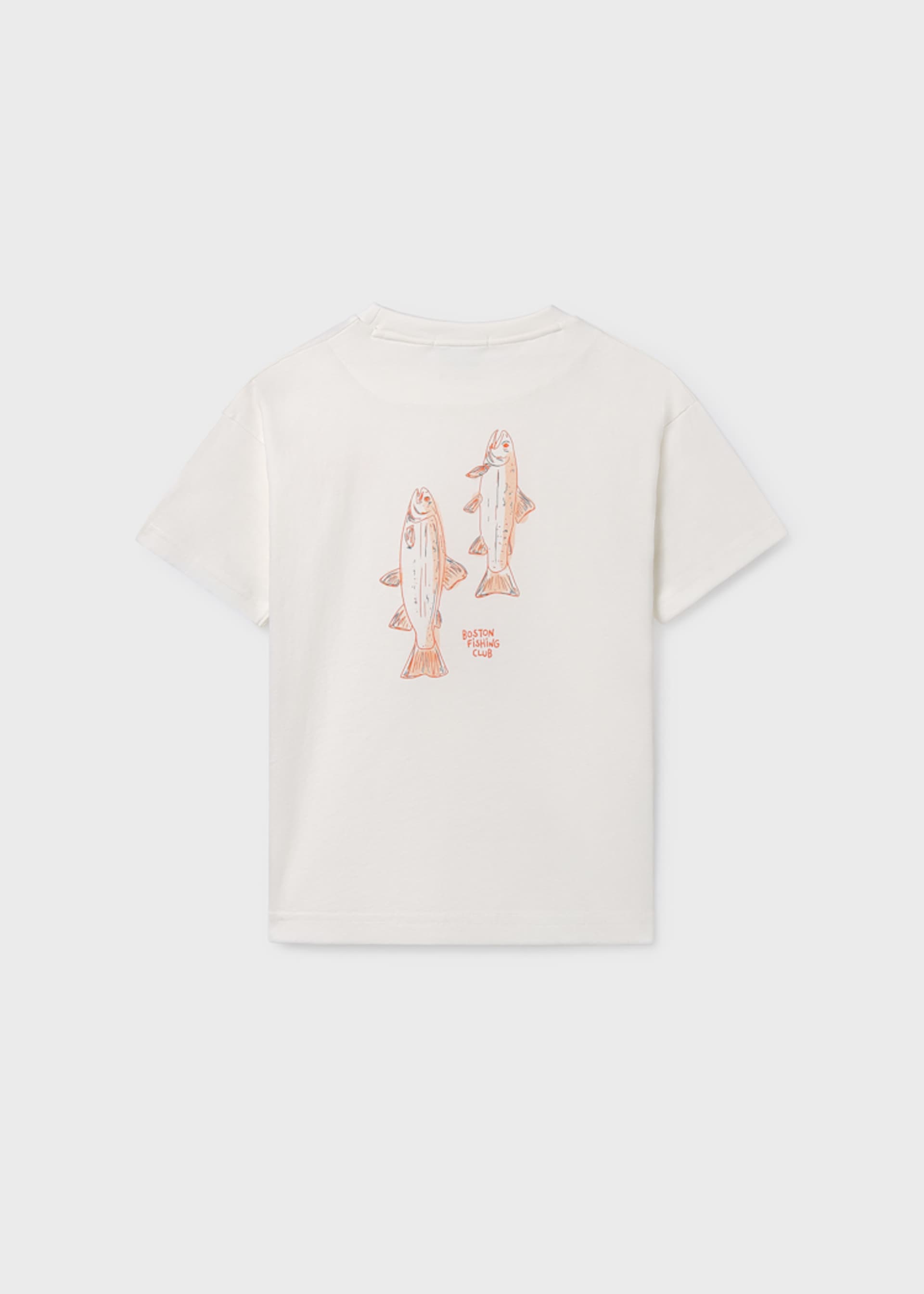Boy T-shirt Fish Graphic Boston Kids