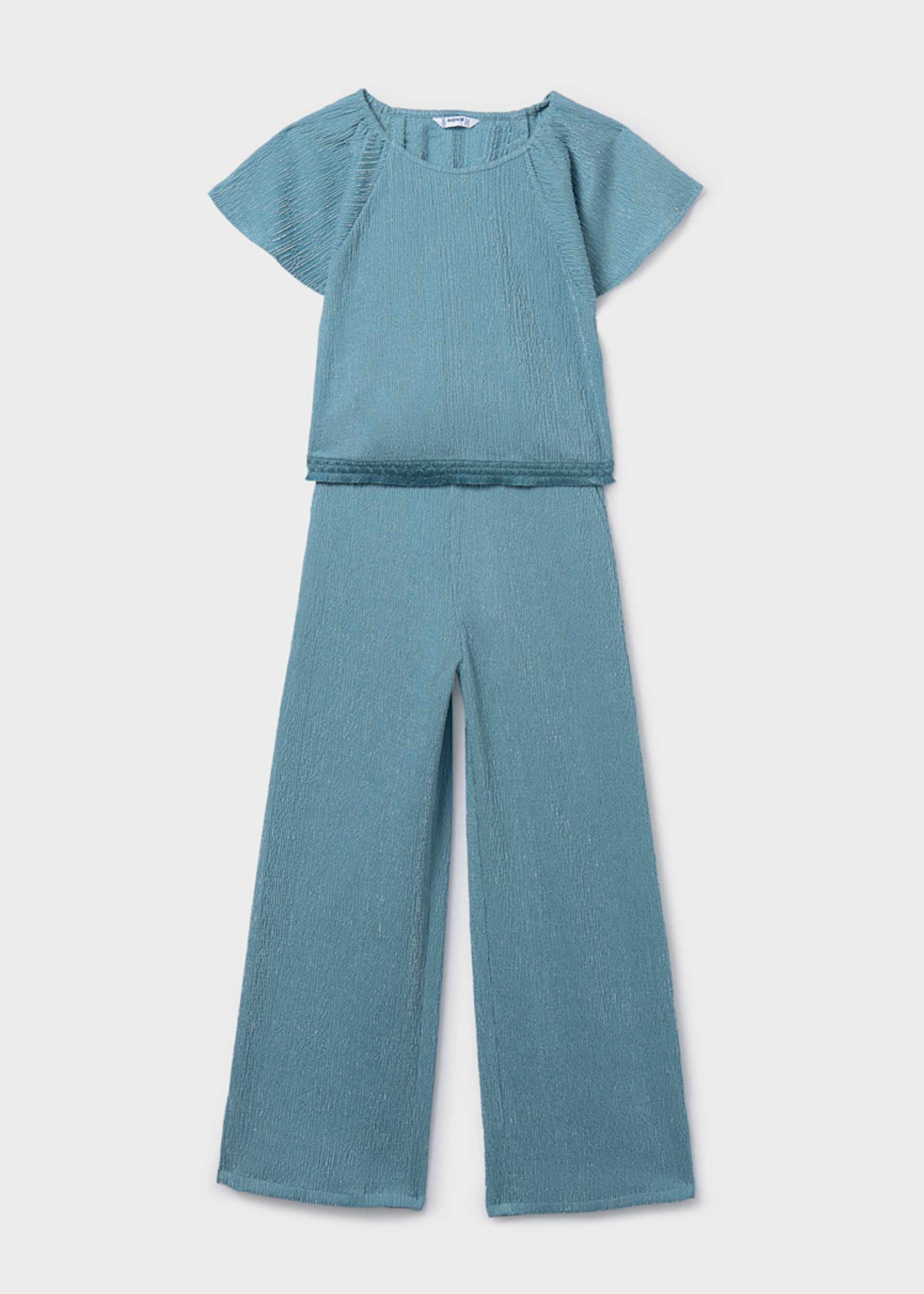 Completo pantalone e maglietta ragazza