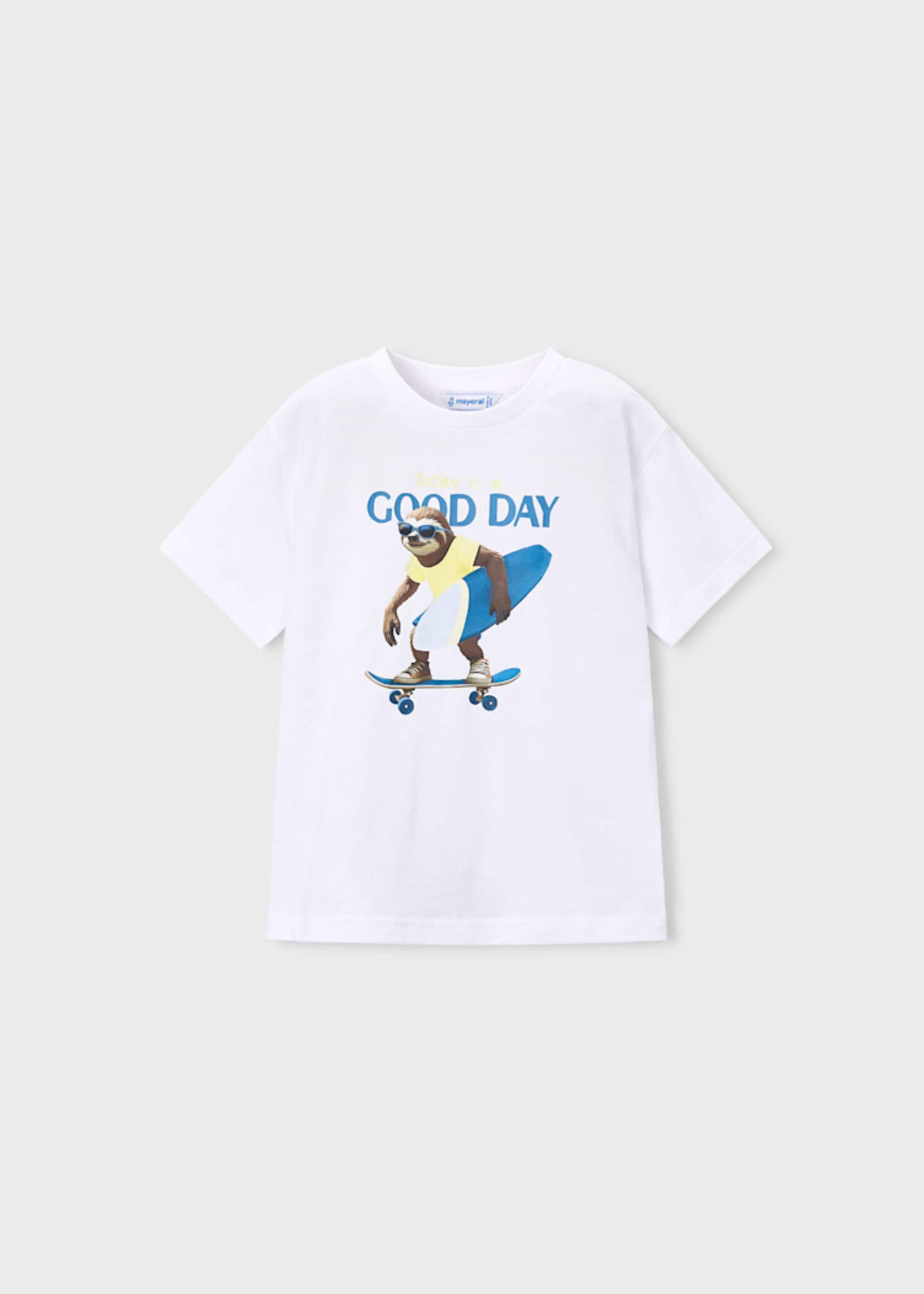 Tricou cu imprimeu baiat