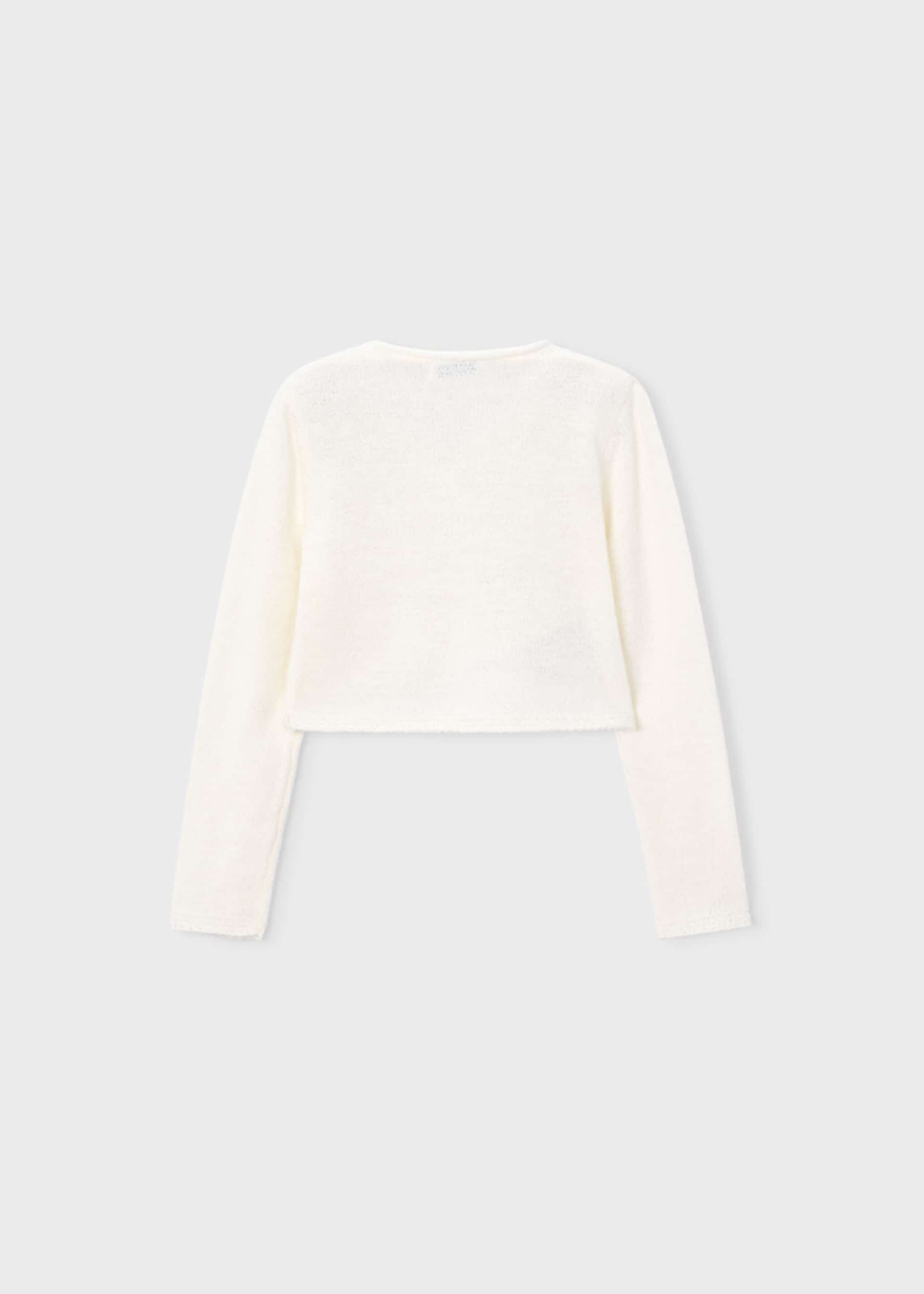 Button cardigan girl