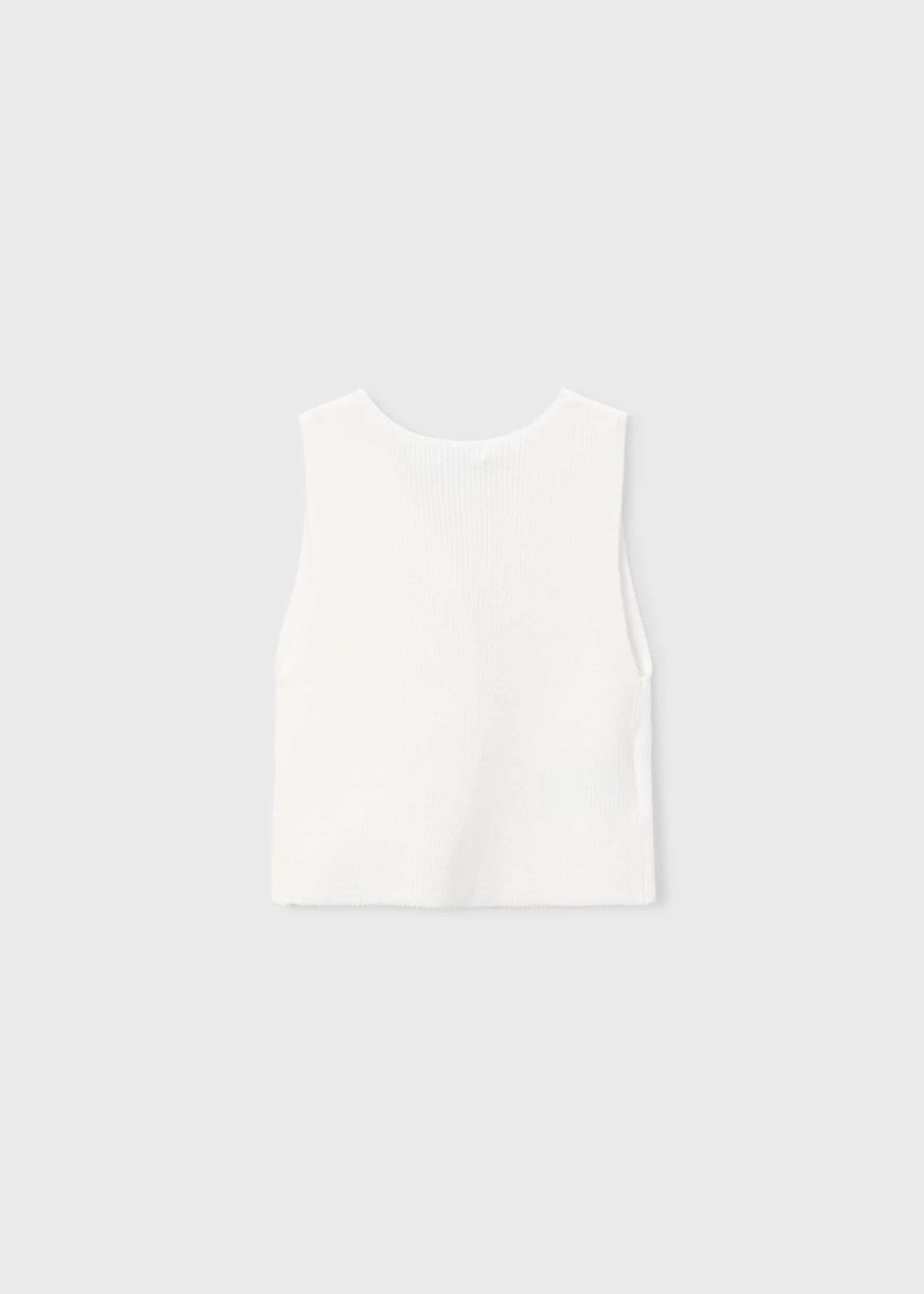 Gilet bottoni bambina