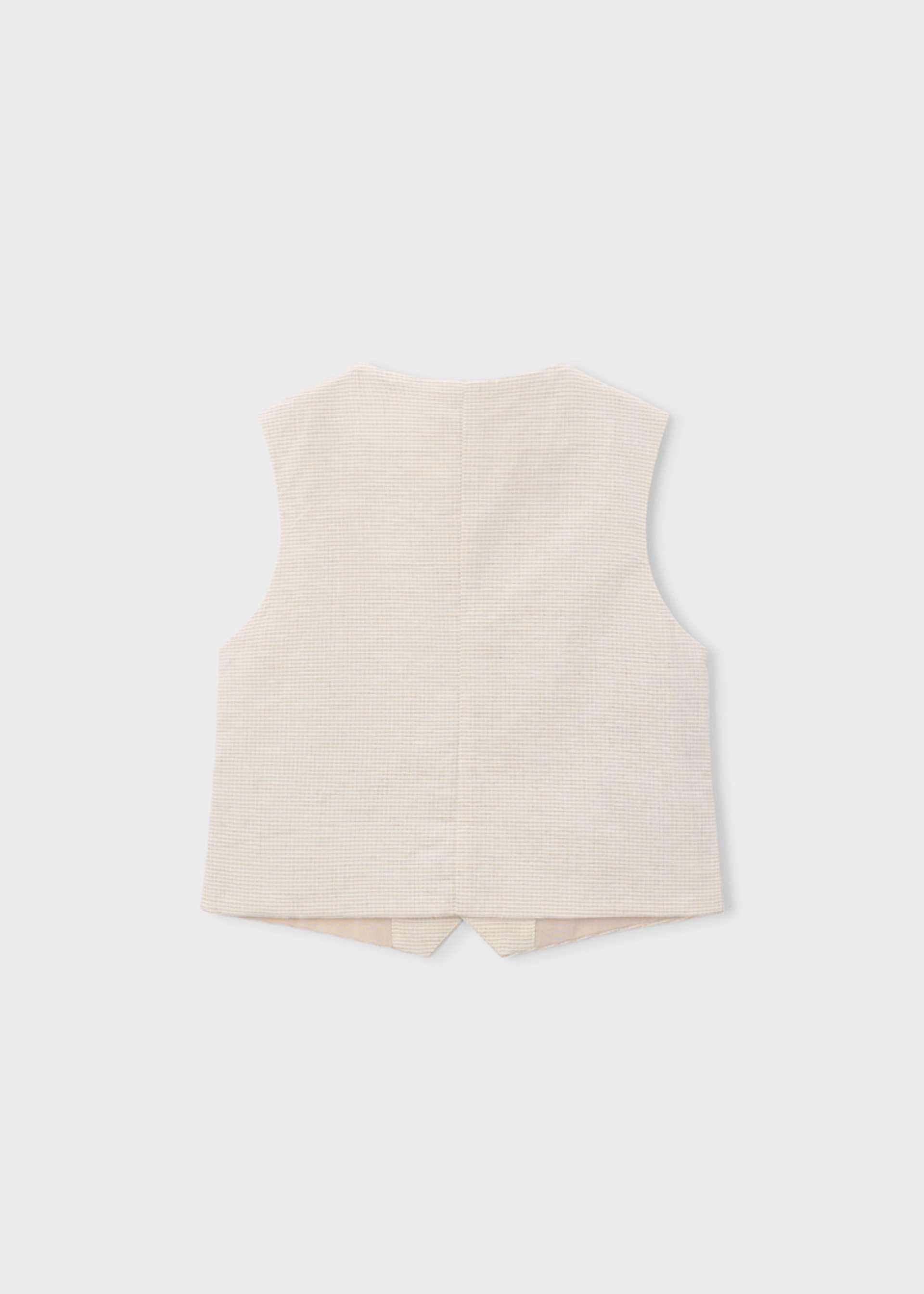 Children's linen waistcoat boy